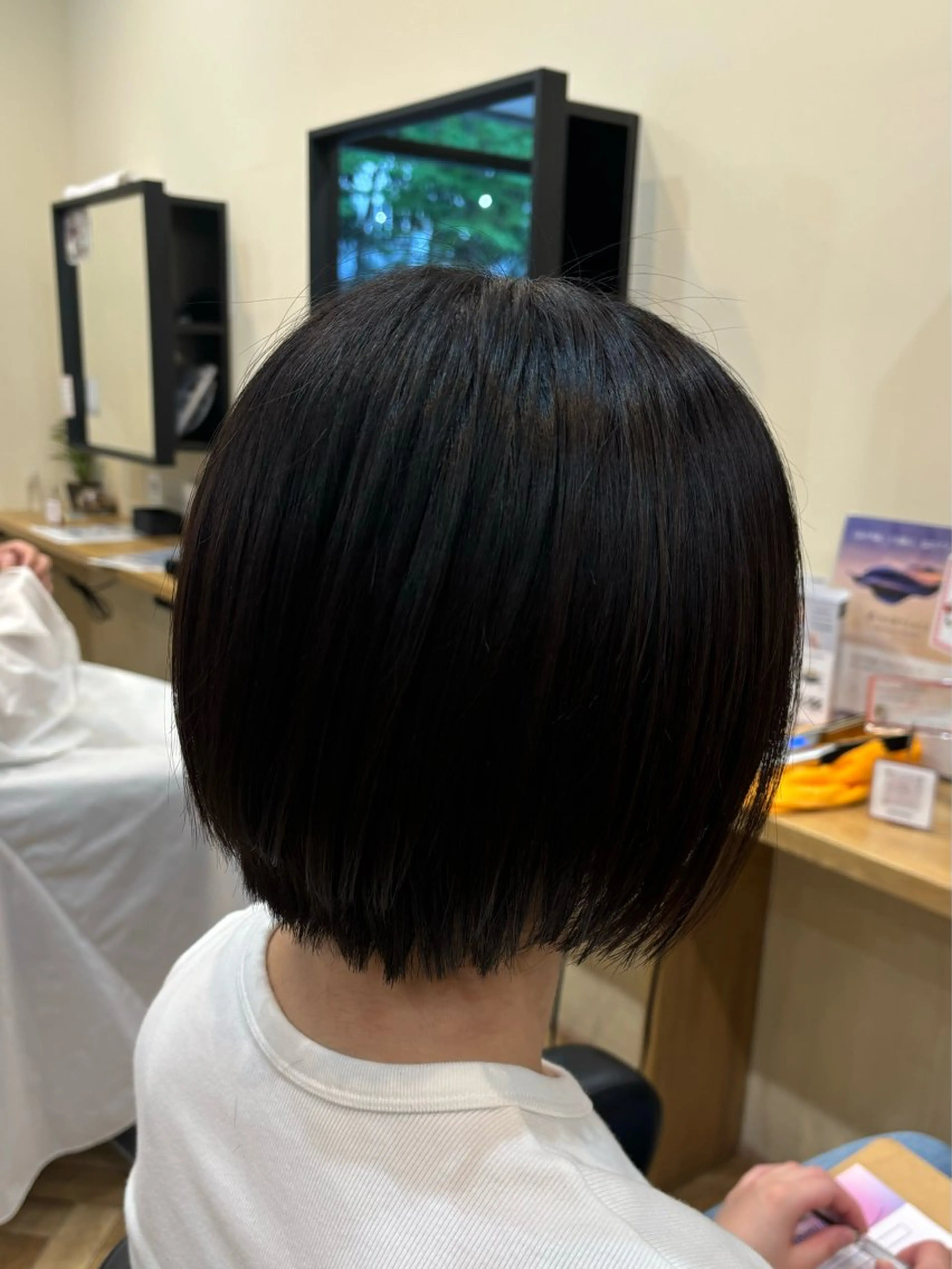 ショート ショートボブ ボブ ショートヘア 中島 真里奈のヘアスタイル