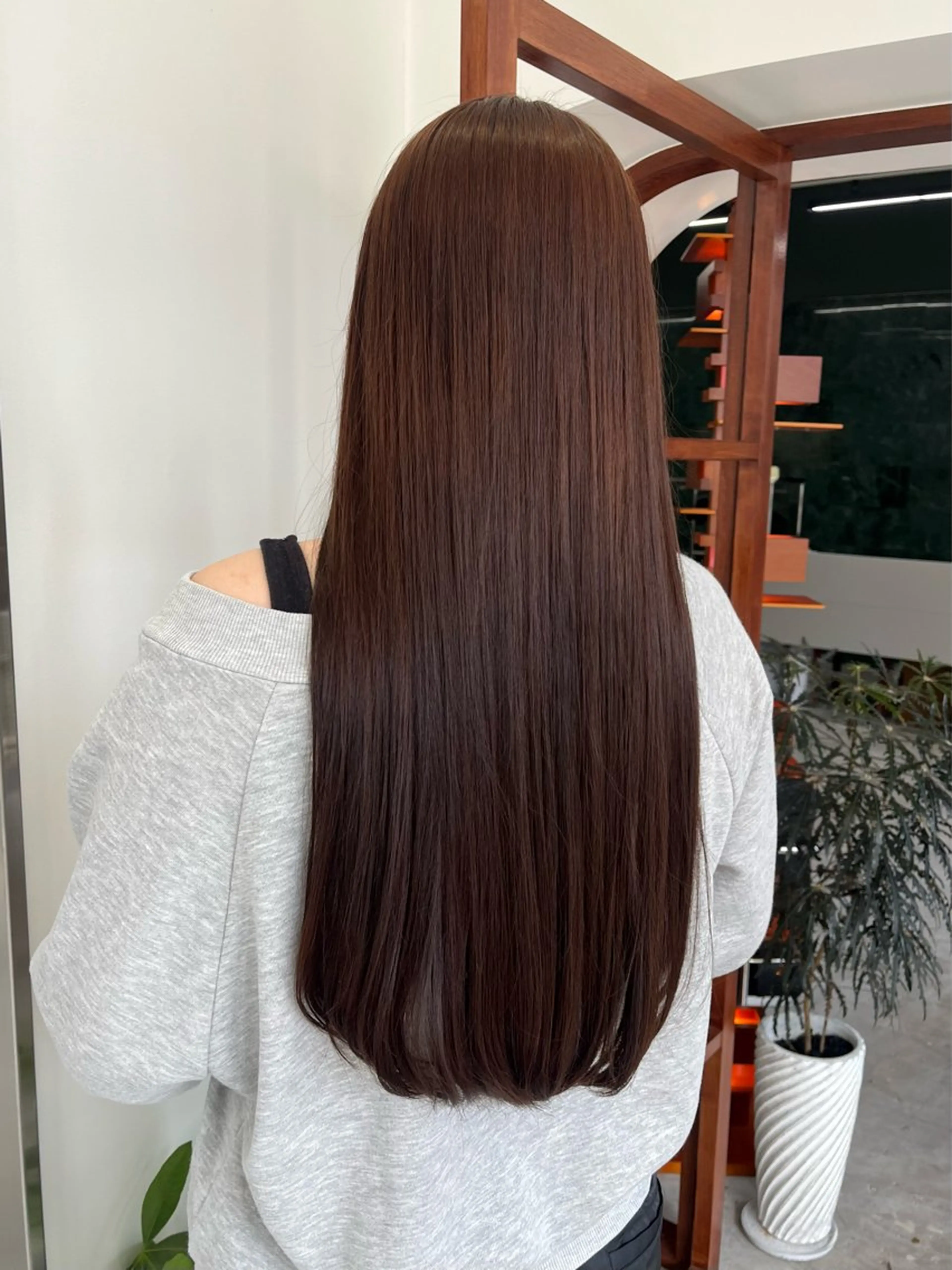 ロング ピンクブラウン ロング かおり/Sopi/ 透明感カラーのヘアスタイル