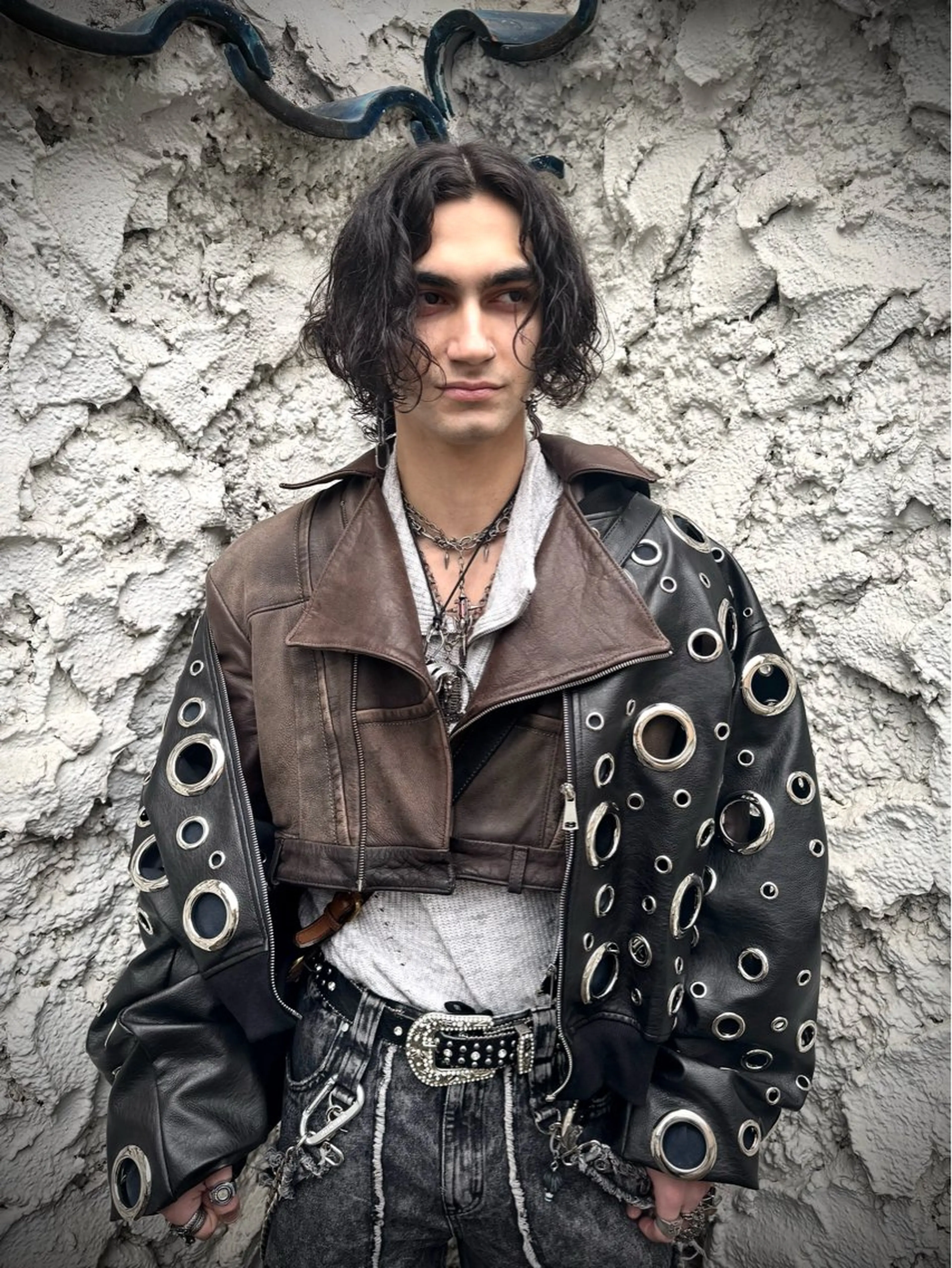 メンズ カット デザインカラー⭐︎★ 🐆hyo🐆のヘアスタイル