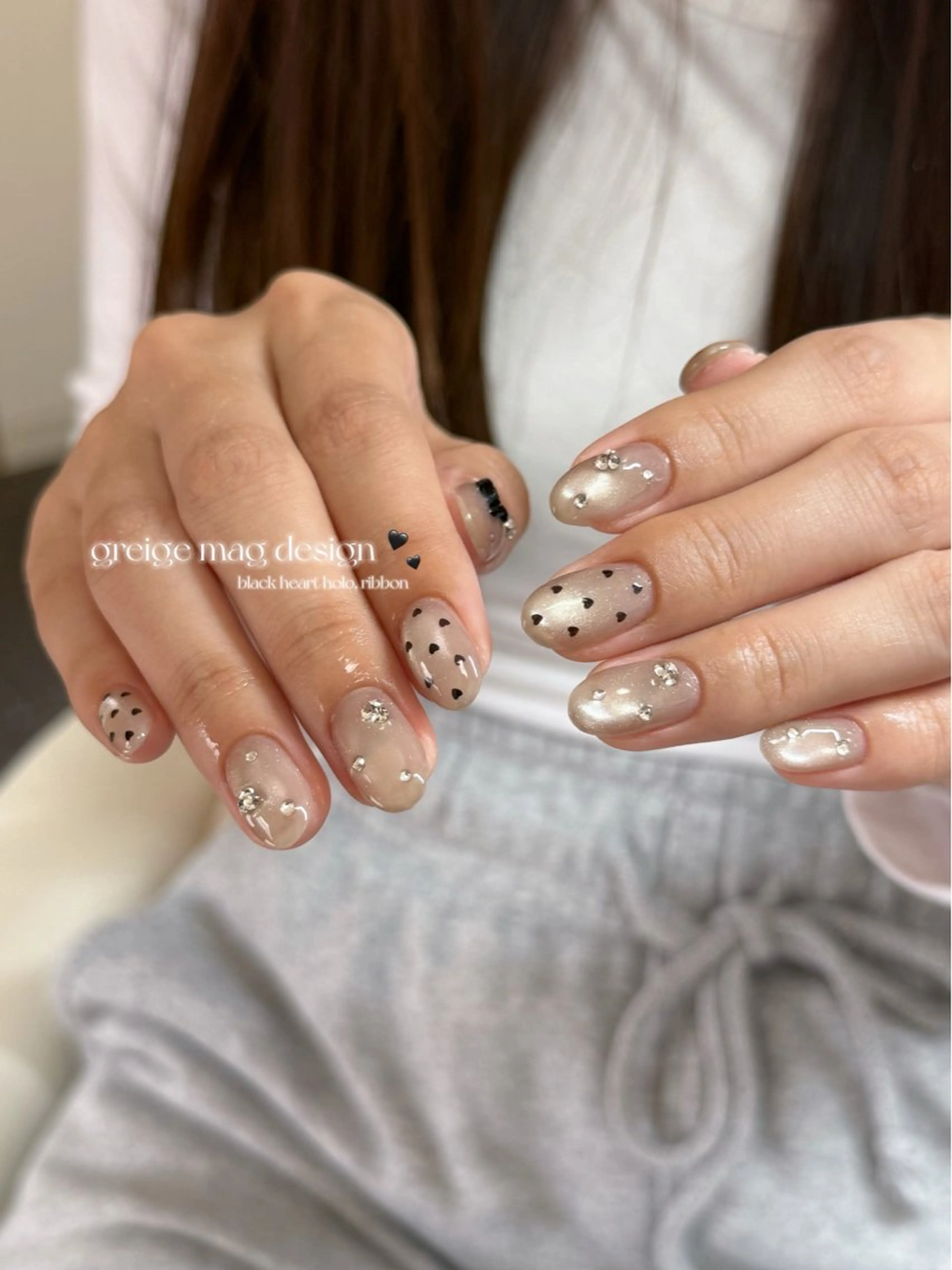 ネイル アートネイル ハンドネイル nail salon rhune所属・nail salon rhuneのネイルデザイン
