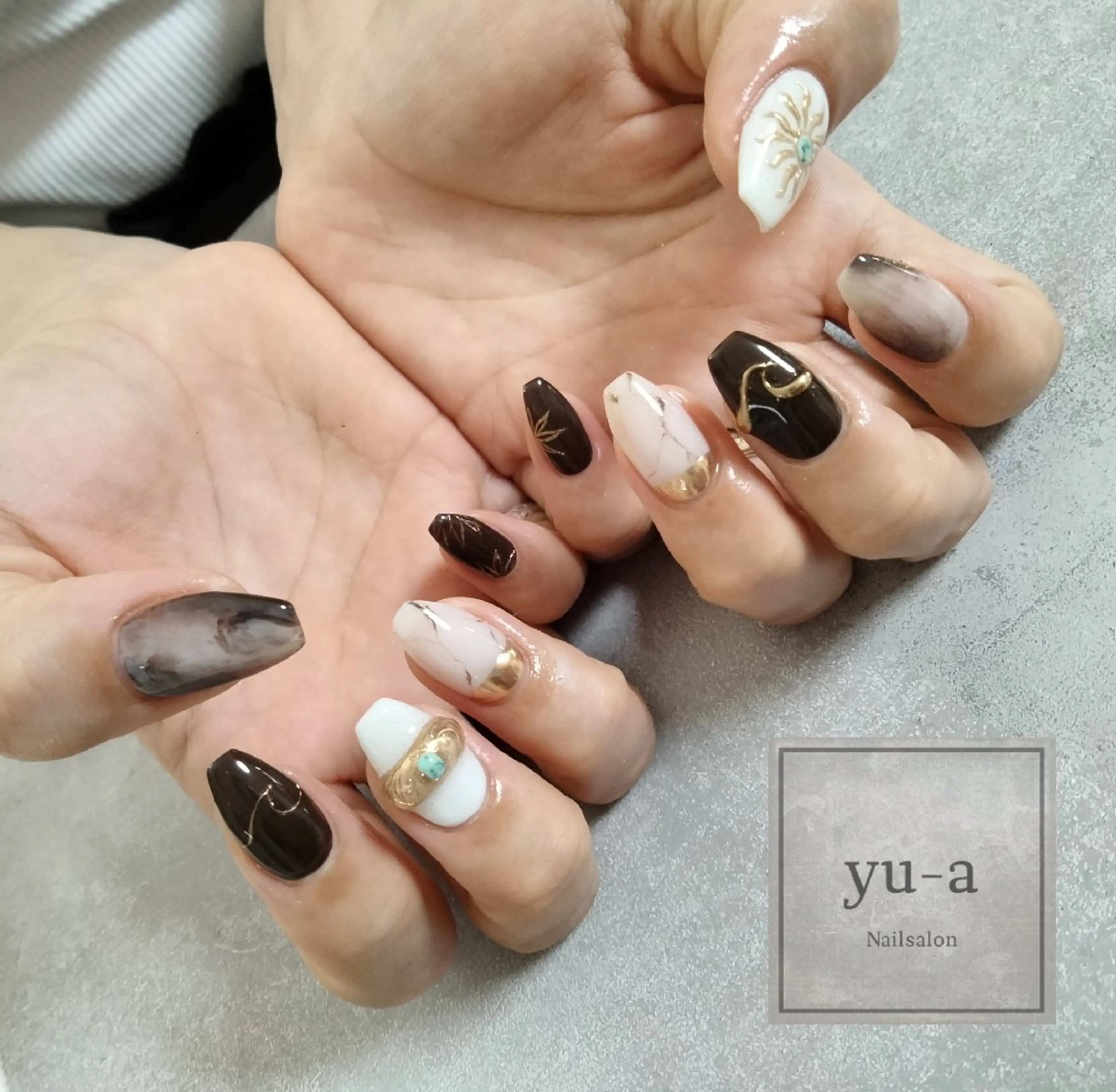 ネイル yu-a☆   柏ネイルのネイルデザイン