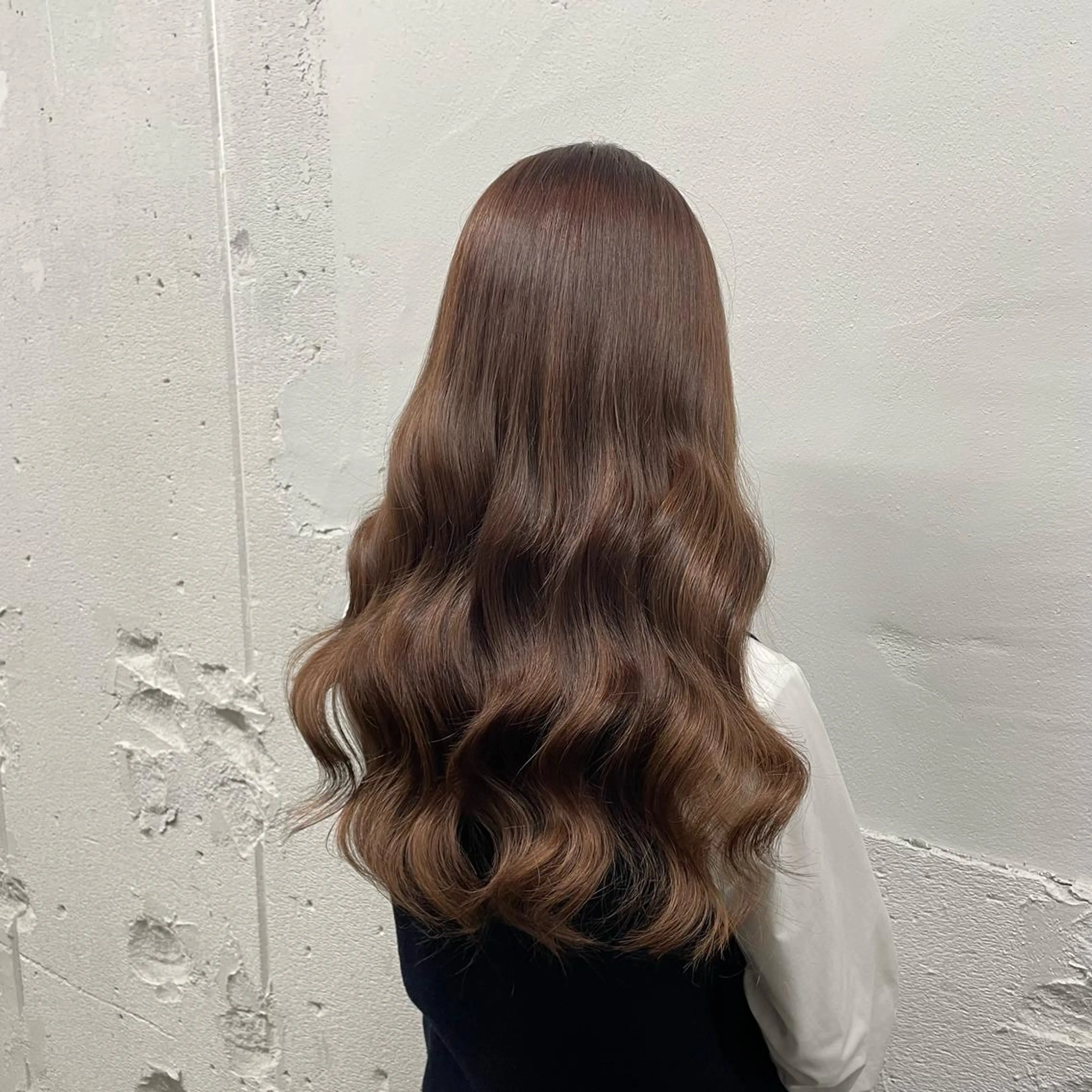 ロング カラー シールエクステ バレイヤージュ ミストバング ダブルカラー  フェイスフレーミング ヘアカラー エクステ 🧡艶髪ちゅるん髪 🫧🧡YUKI❄️のヘアスタイル