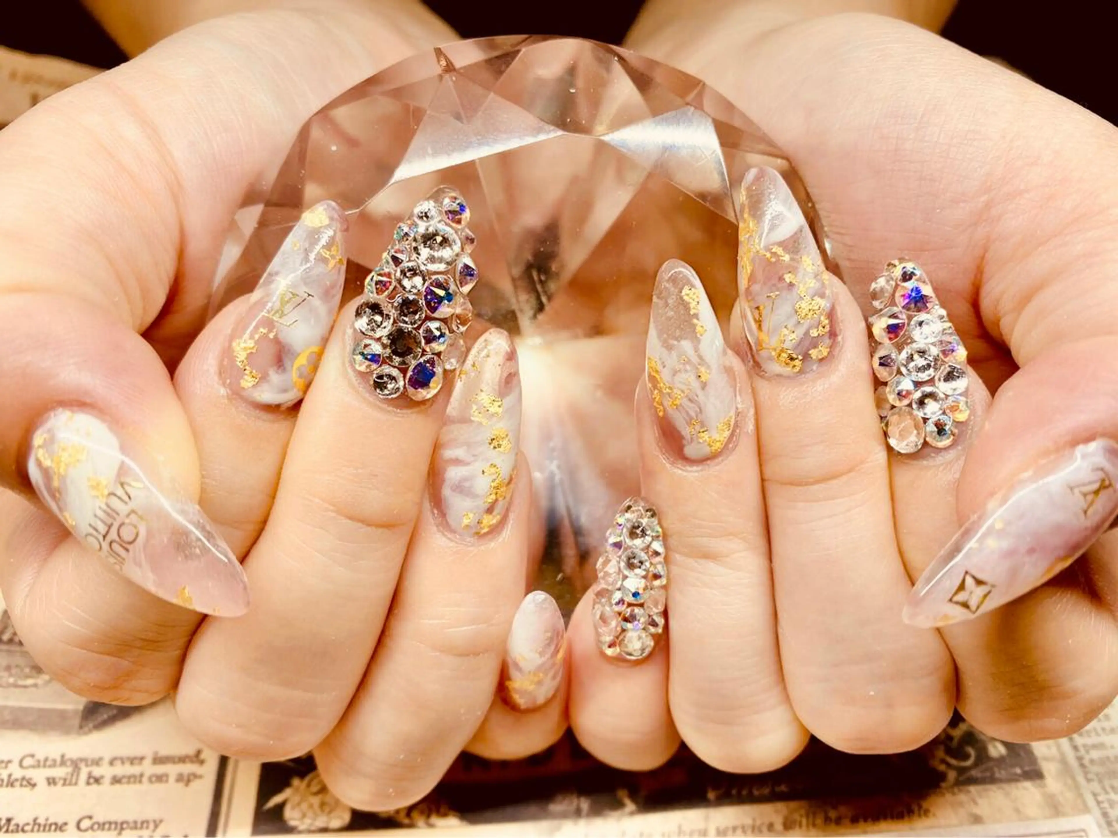 ネイル アートネイル ハンドネイル ネイルサロンアウル ayaka💋のネイルデザイン