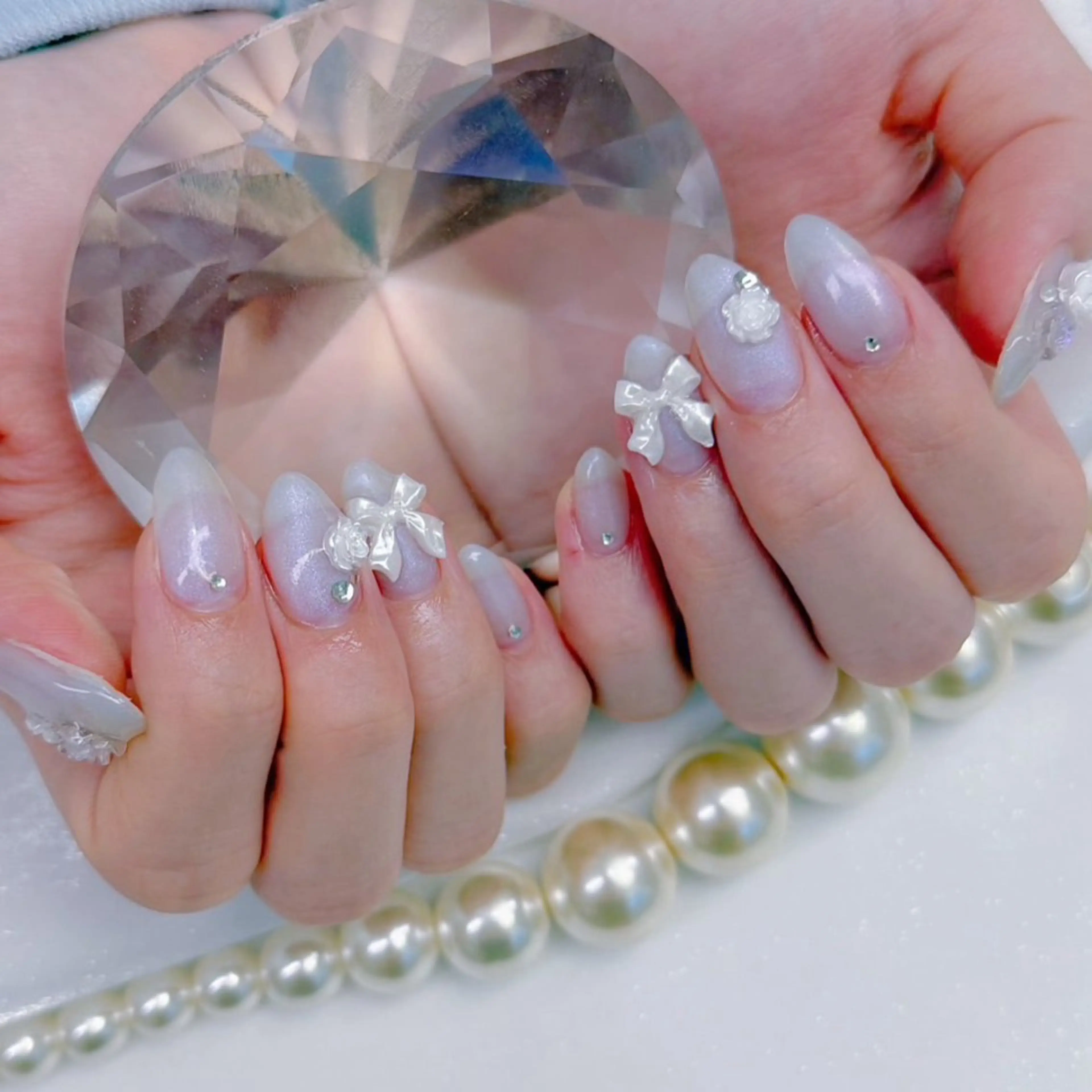 ネイル ハンドネイル Romymoon nail帆南☾ ໋のネイルデザイン
