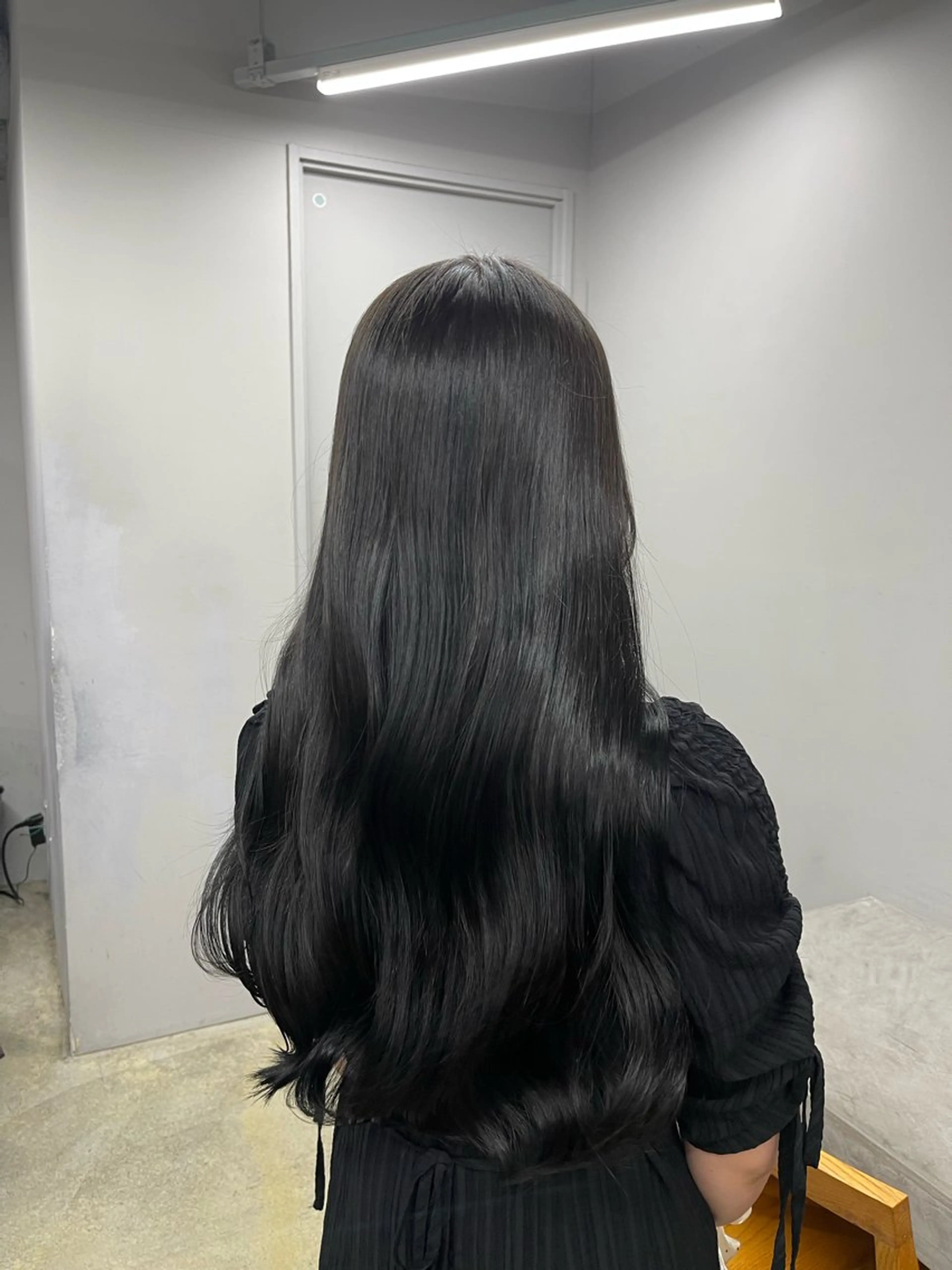 ロング カラー ヘアカラー トリートメント 愛莉/ラベンダー/ ベージュ/ブラウンのヘアスタイル