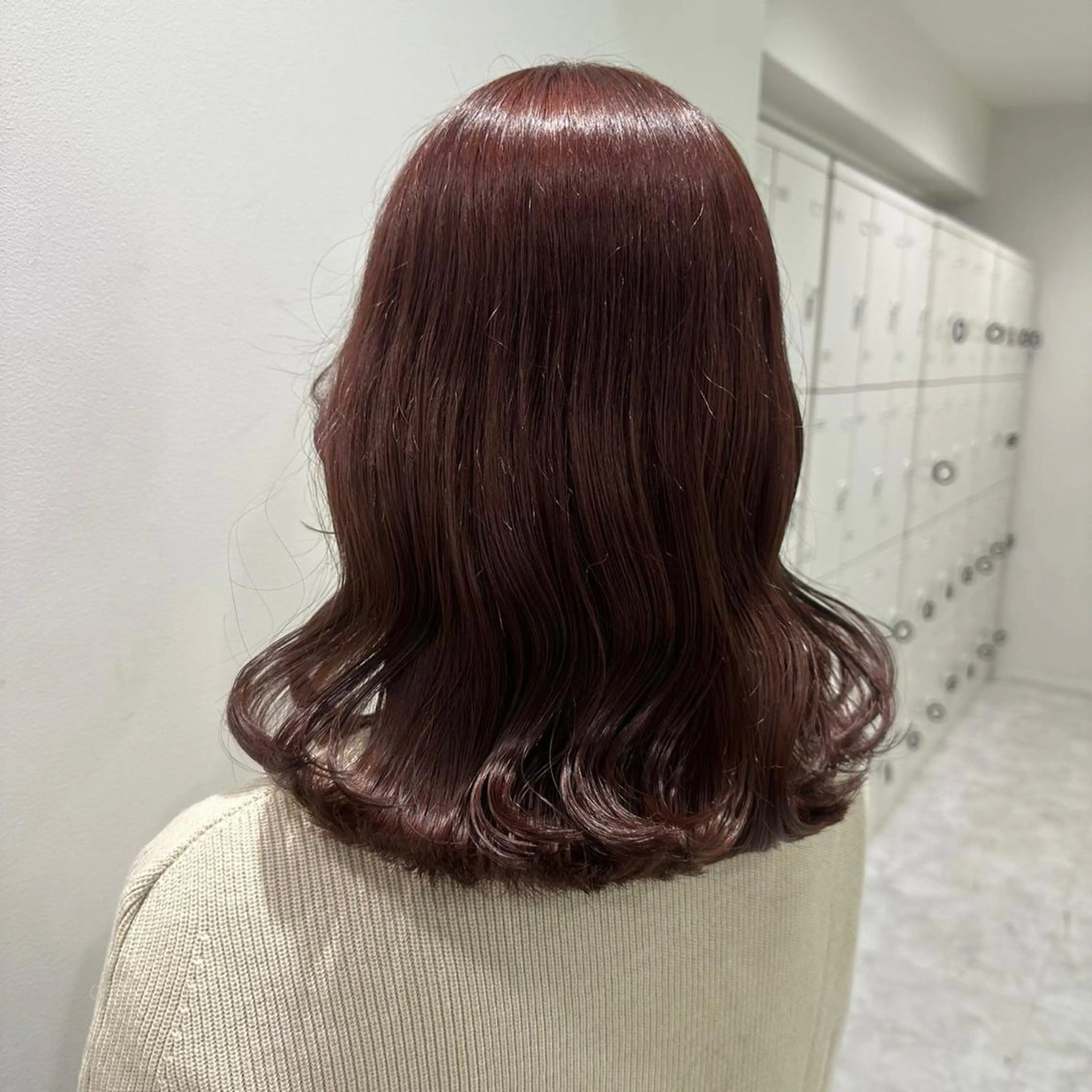 ミディアム 🍀yuria/ハイ トーン/ペールカラーのヘアスタイル