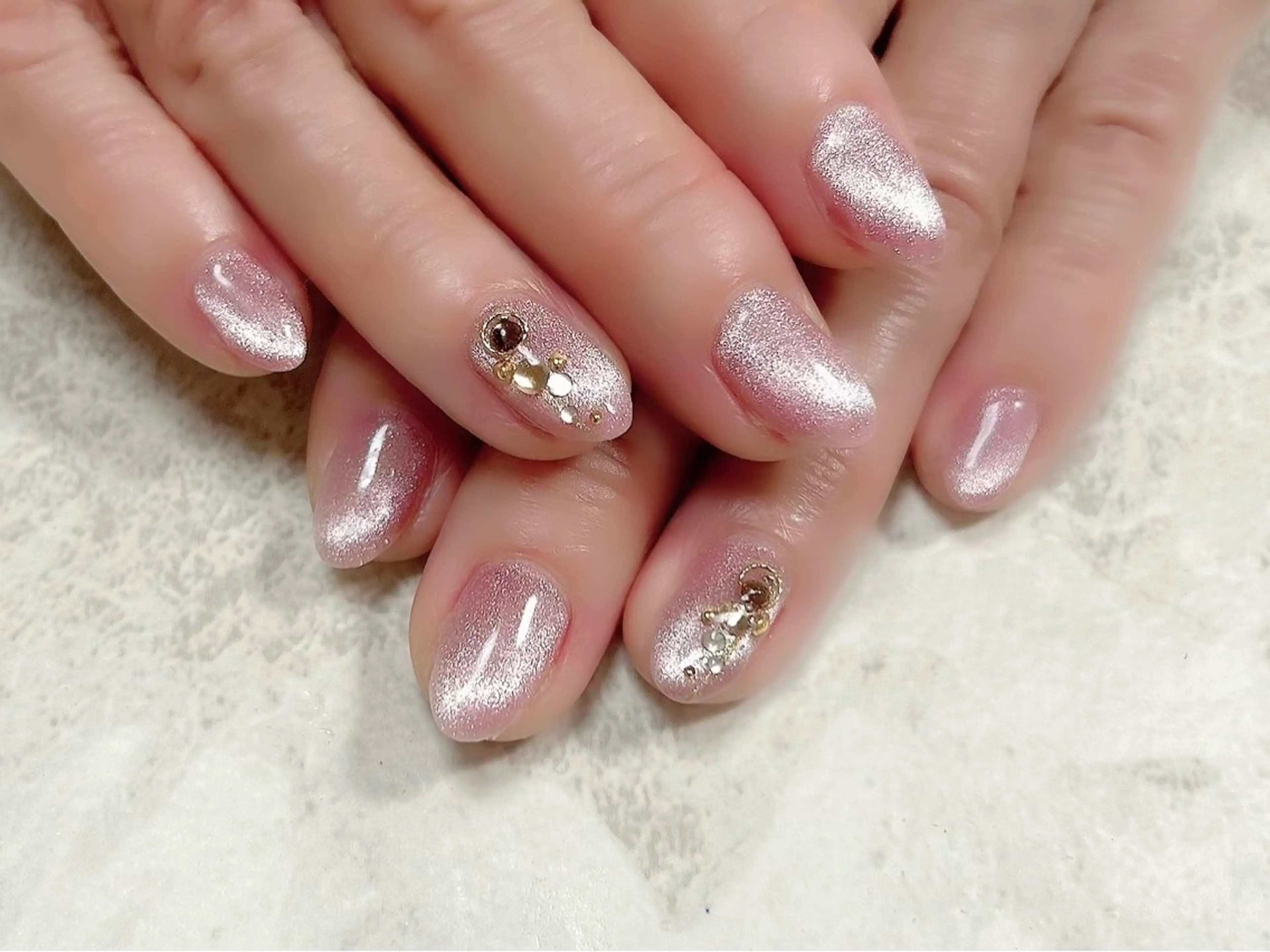 ネイル ハンドネイル an sucre baseのネイルデザイン