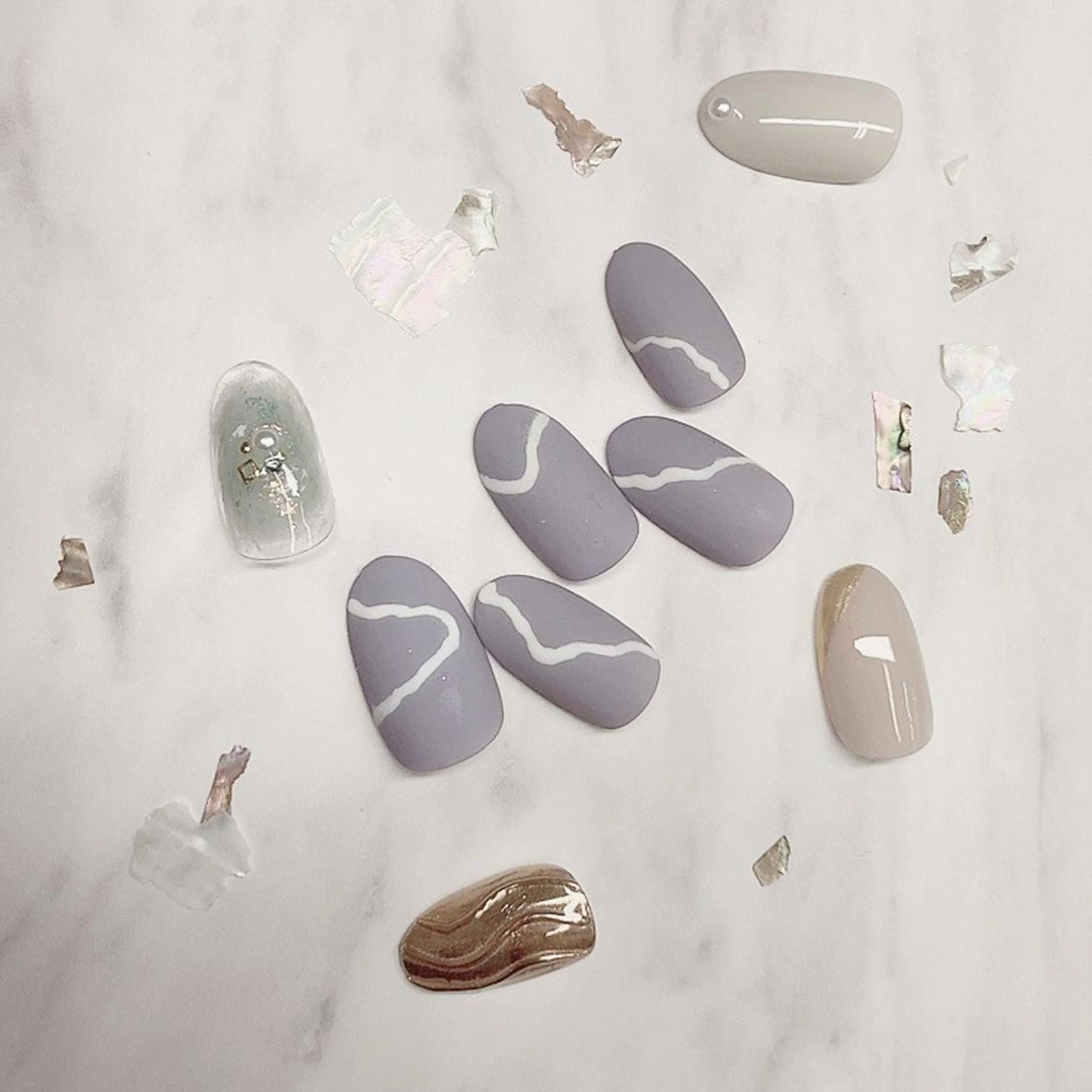 ネイル ハンドネイル プティリボン 武蔵小金井店のネイルデザイン