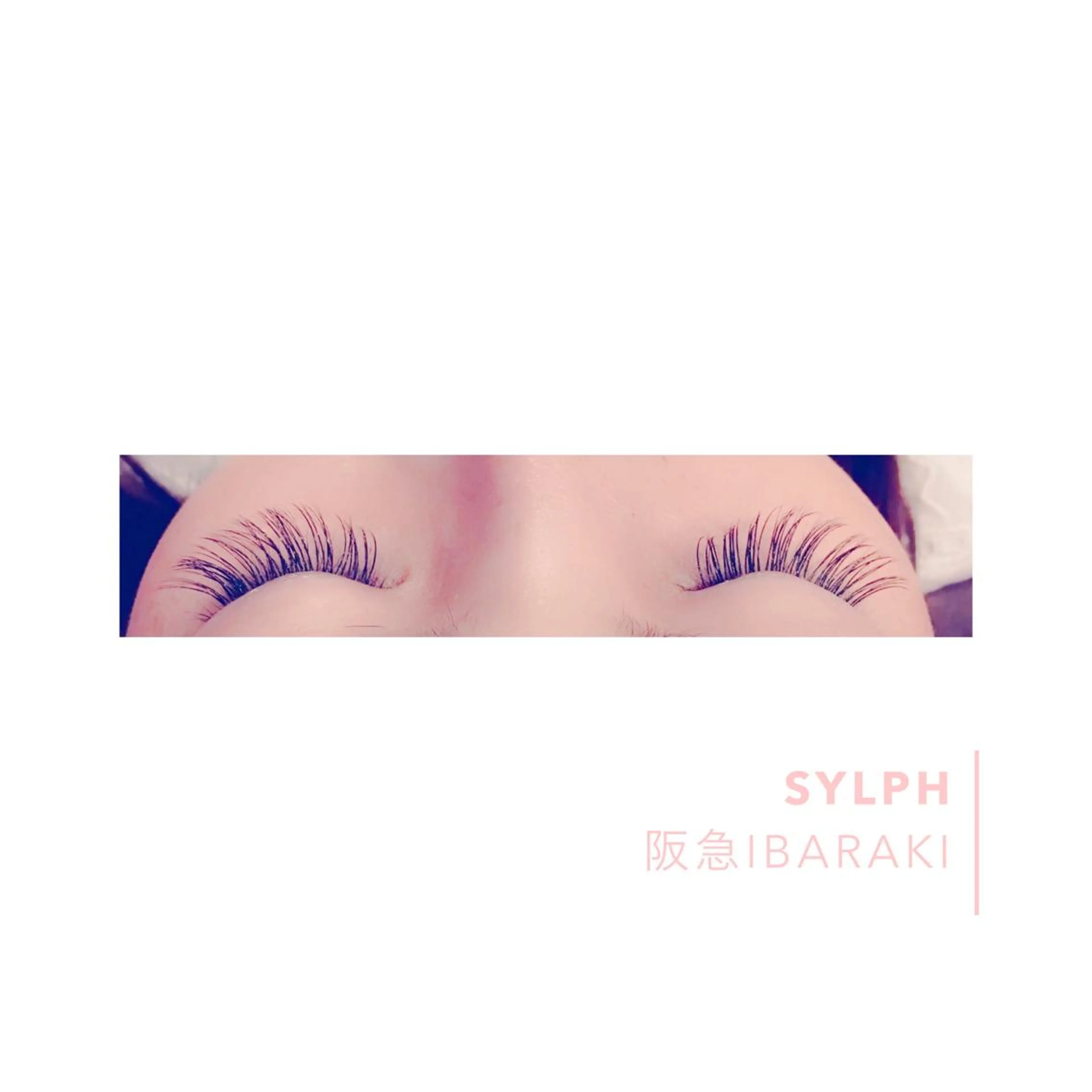 マツエク・マツパ シールエクステ/ ハイトーンカラーのヘアスタイル