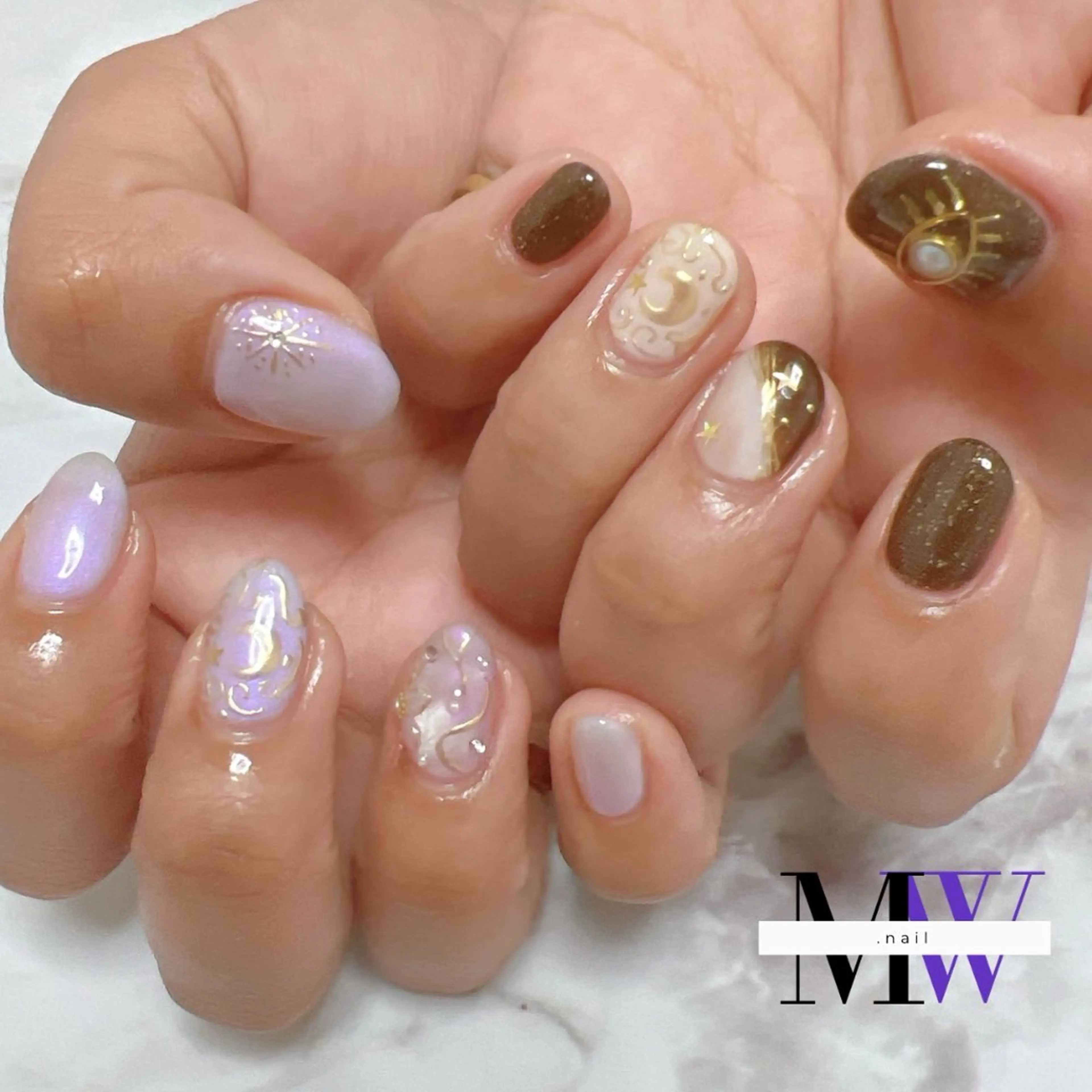 ネイル ハンドネイル MW .nailのネイルデザイン