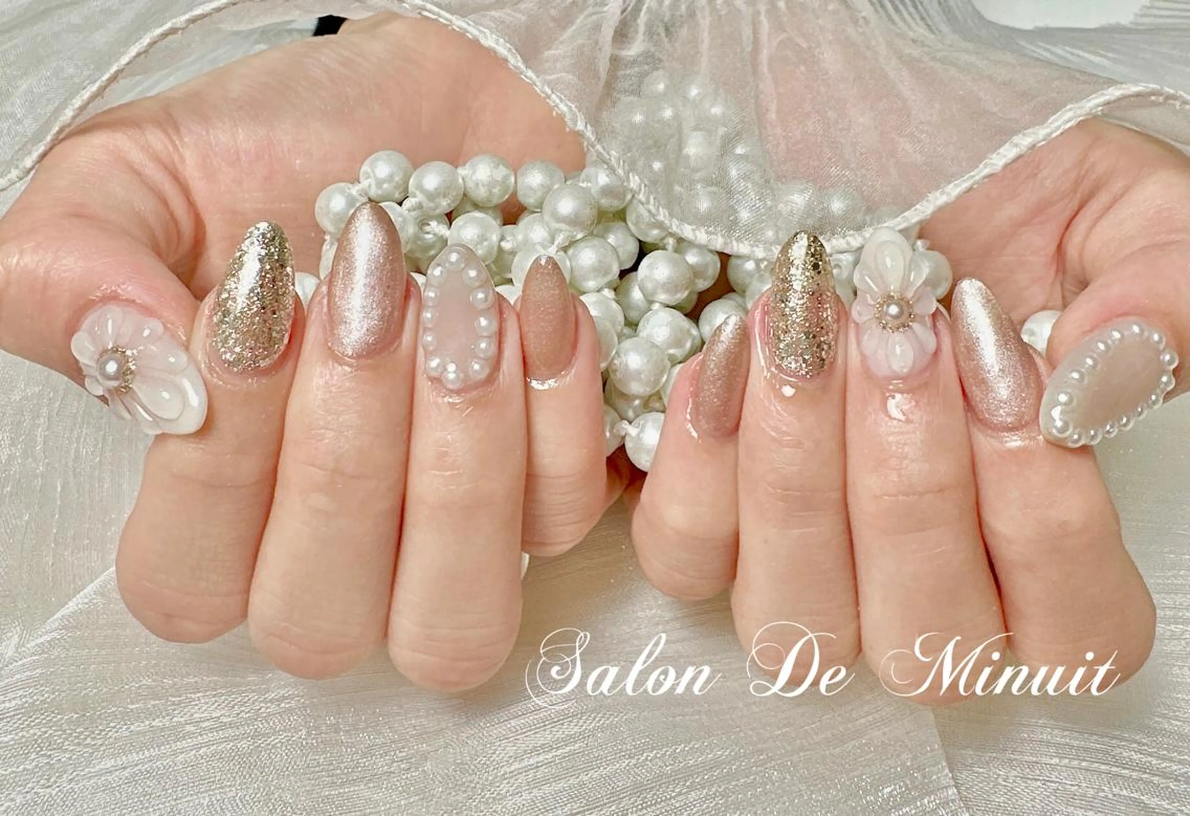 ネイル ハンドネイル ハンドケア Momo 🤍のネイルデザイン