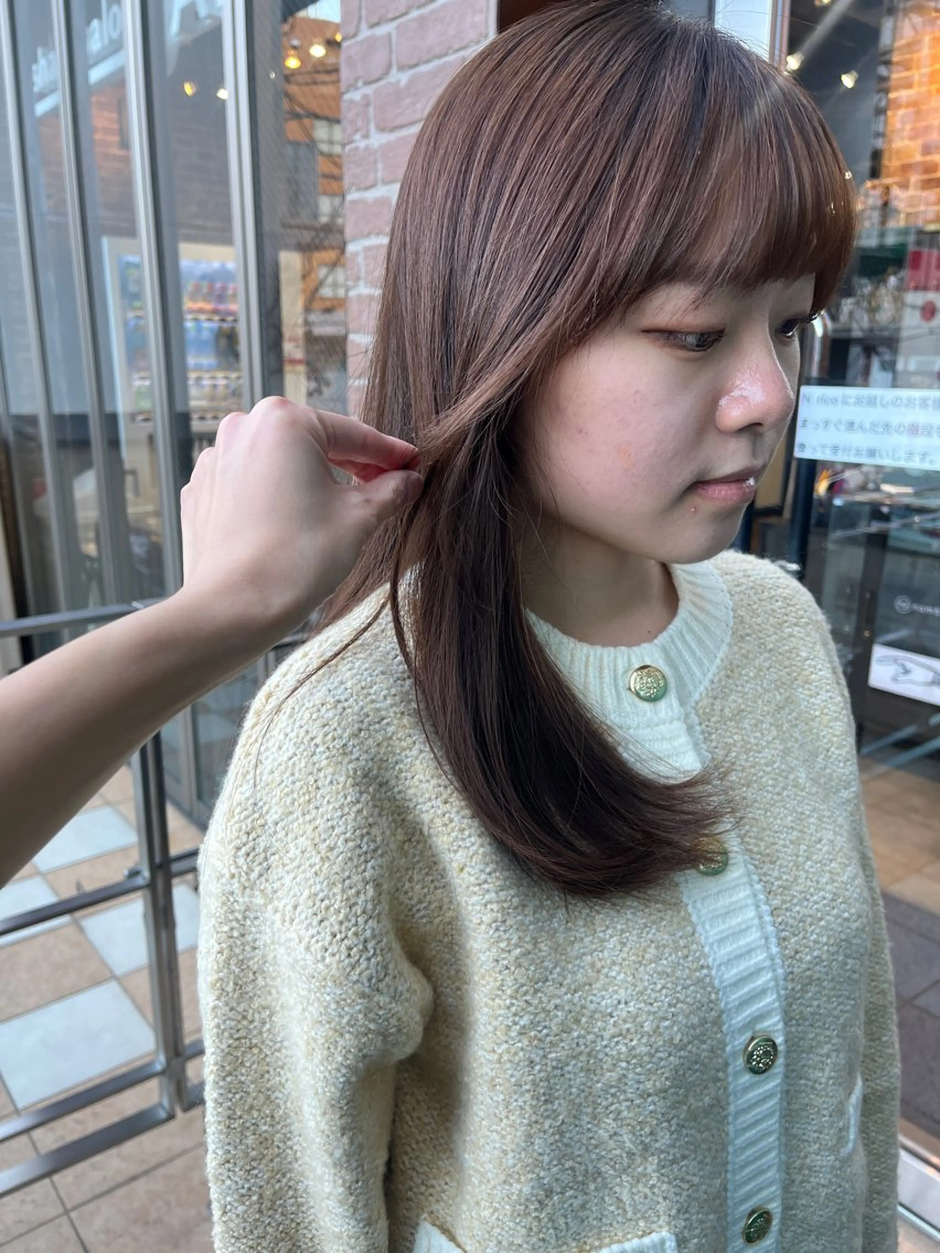 ロング カラー 久木原 ゆりのヘアスタイル
