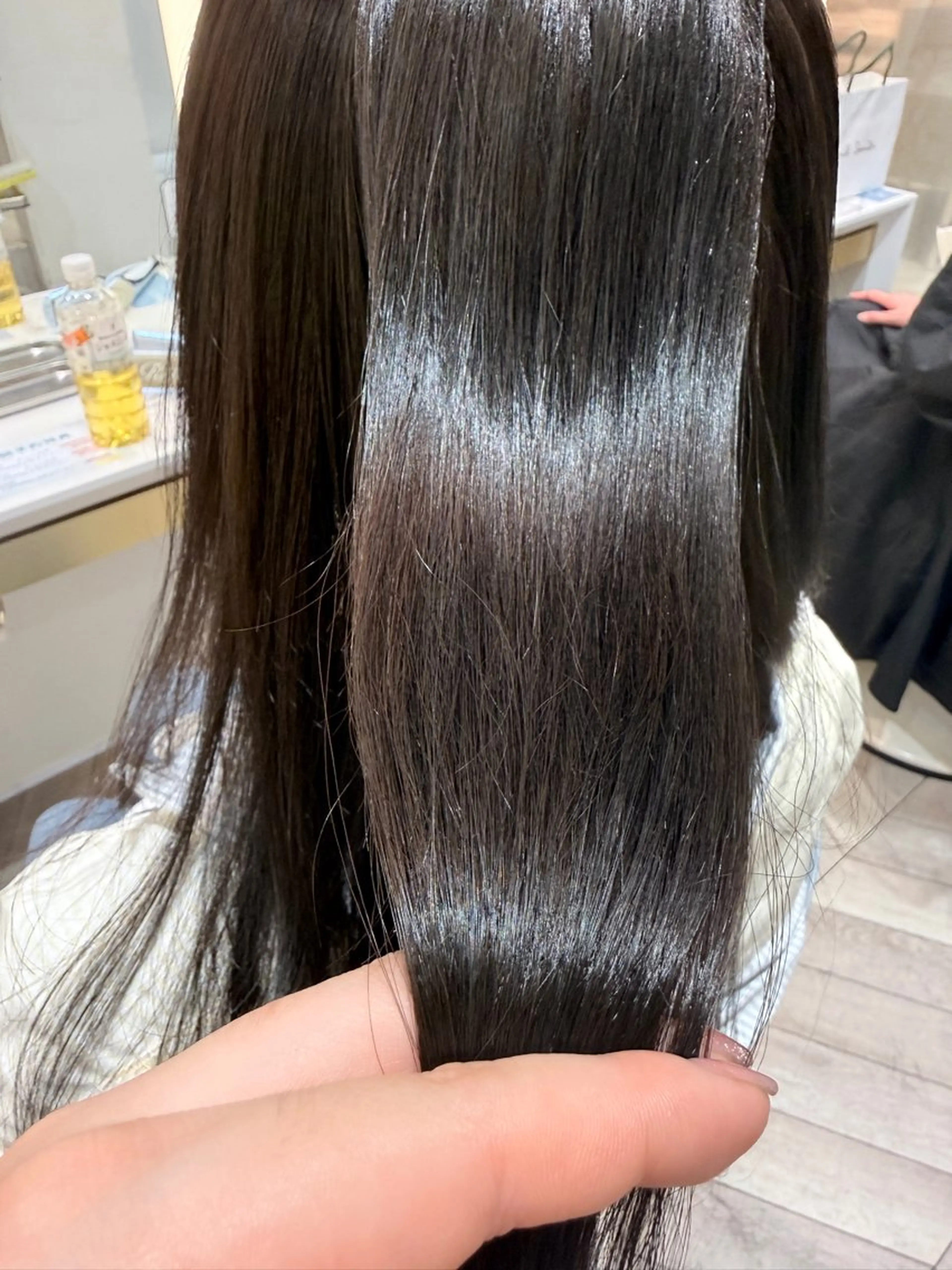 ロング カラー 透明感カラー🫧 幕内梨乃亜のヘアスタイル