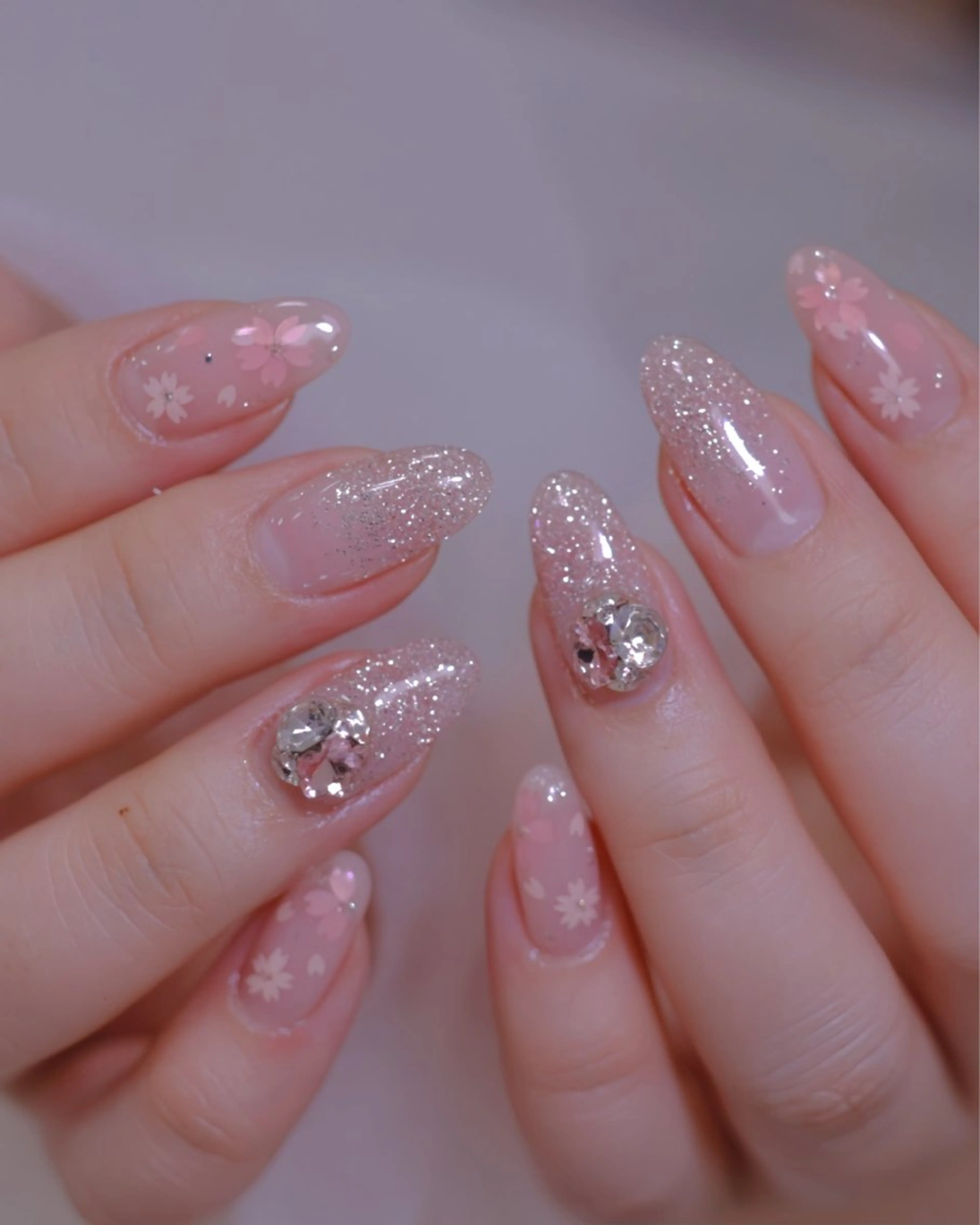 春限定🌸ふんわり【桜ネイル】¥11980→¥6980の写真