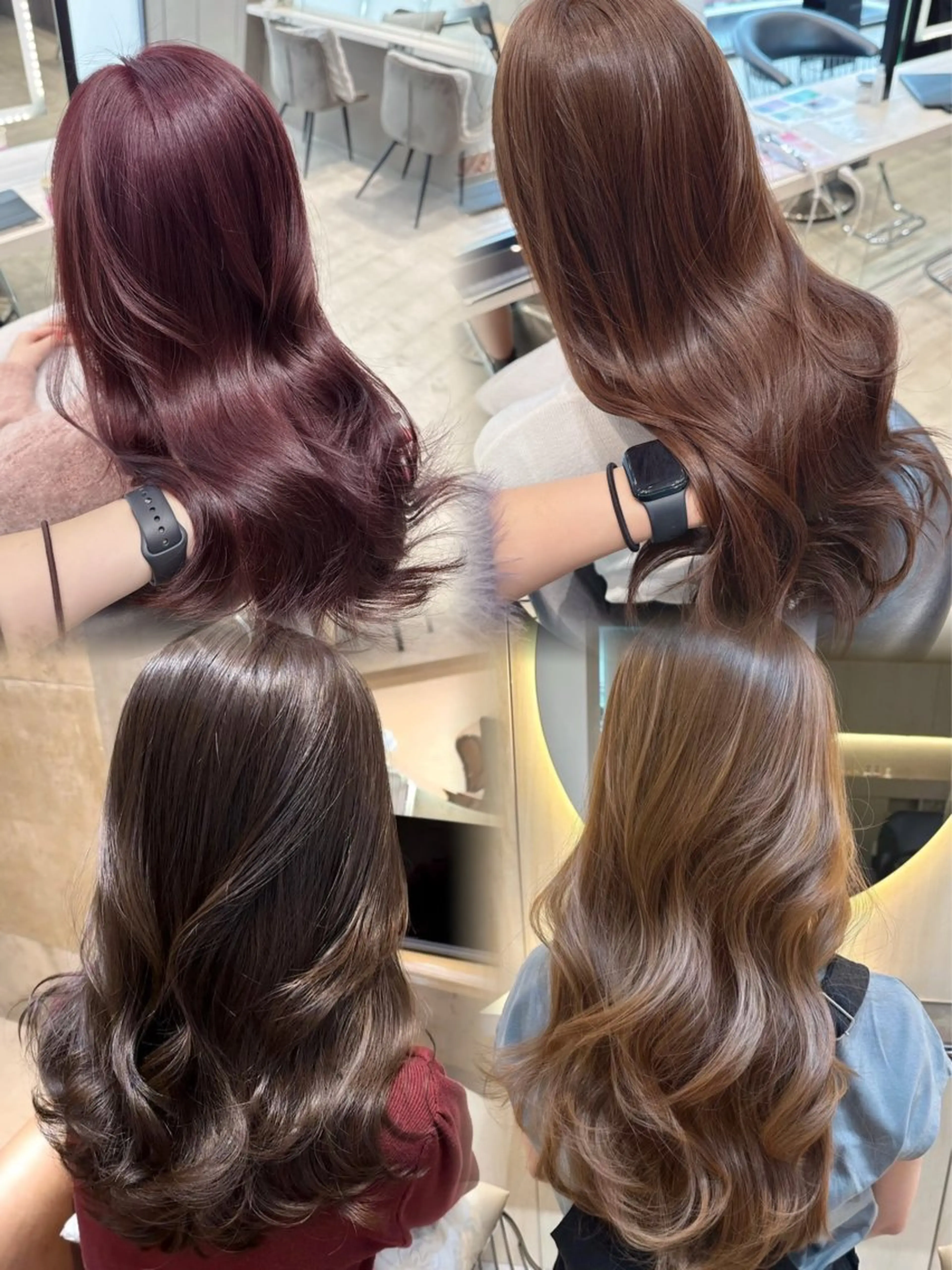 セミロング 浅井 琥珀のヘアスタイル