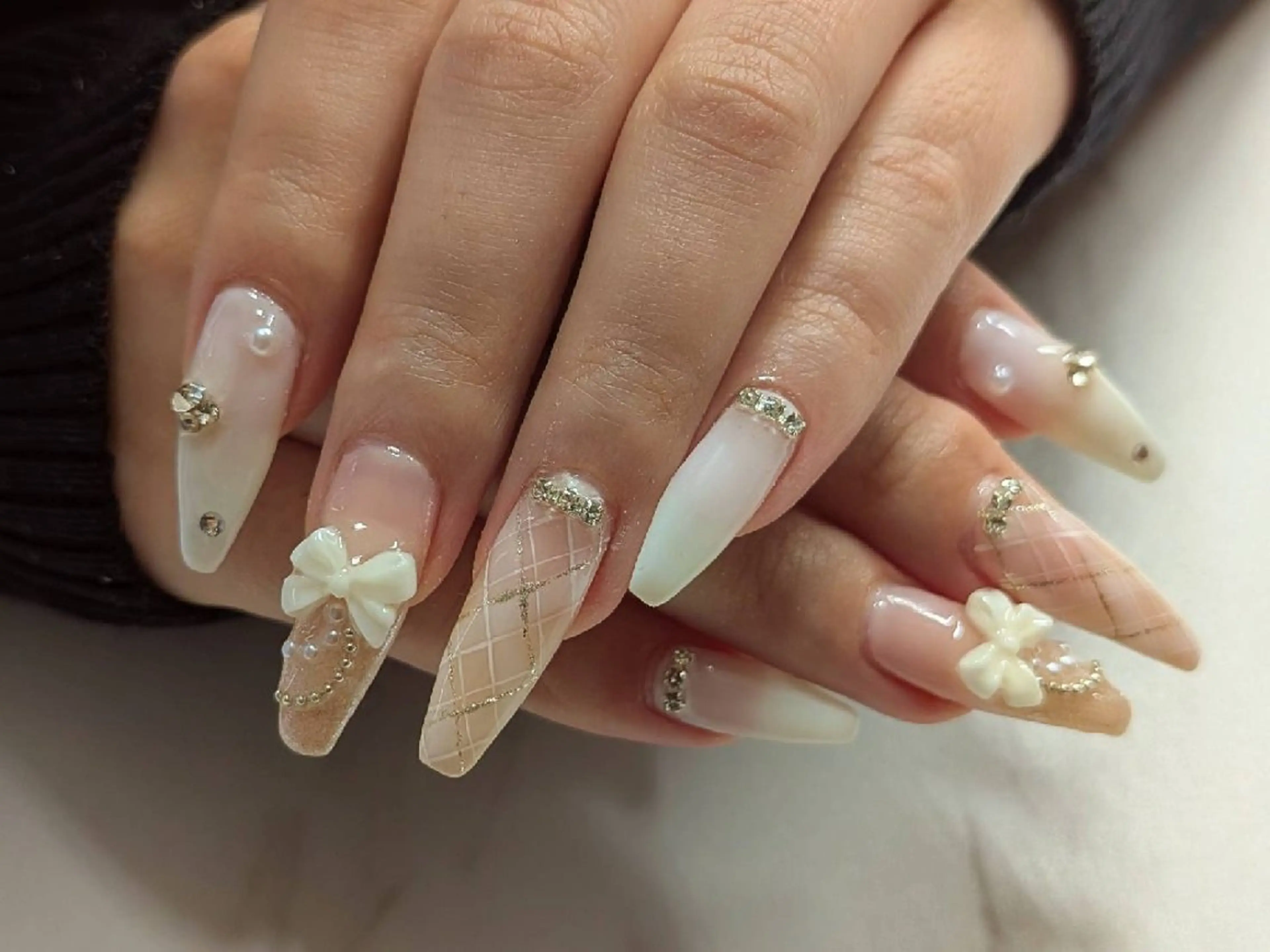ネイル 持ち込み バニーラッシュ Nail. HANAのネイルデザイン