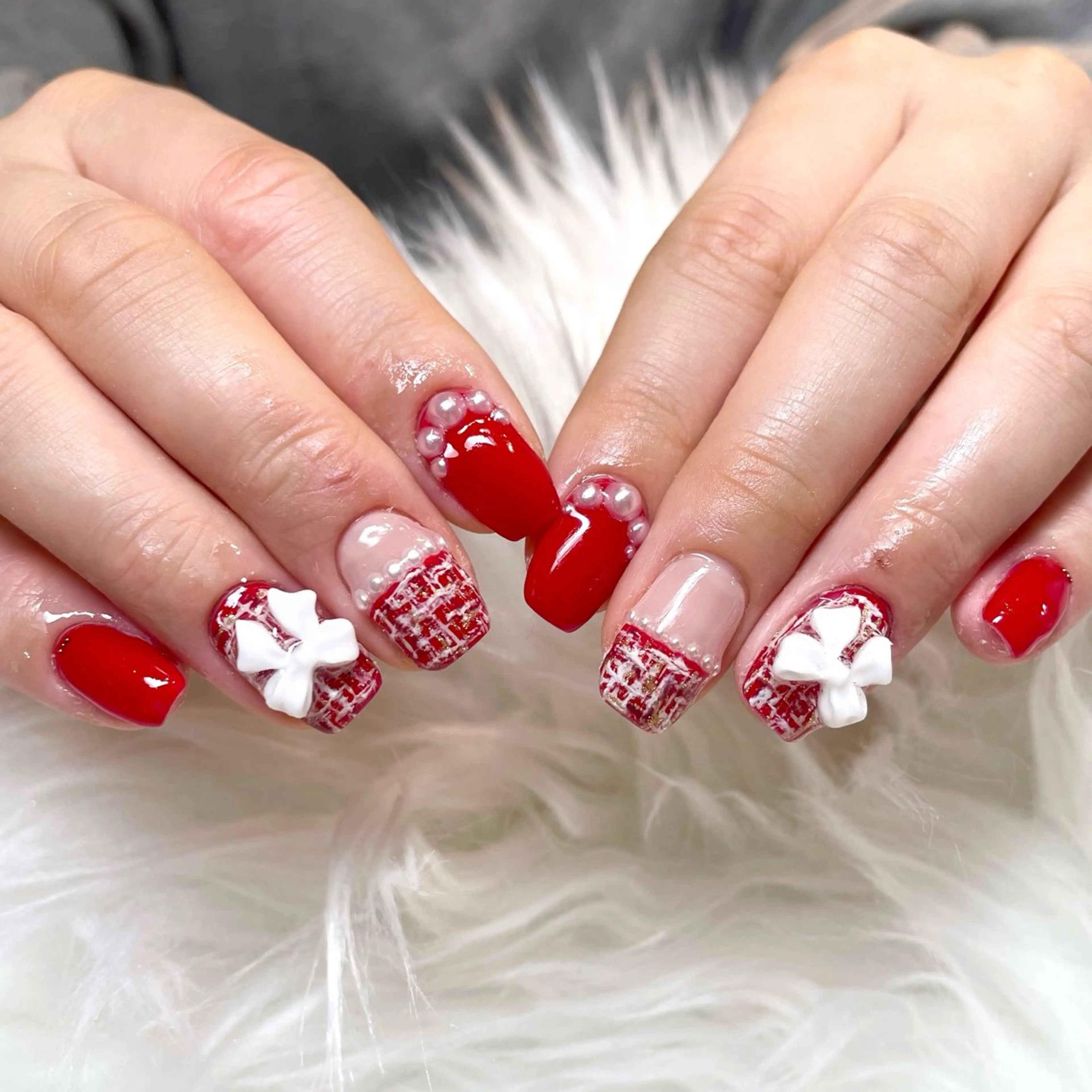 ネイル ハンドネイル 新井 ひなののネイルデザイン