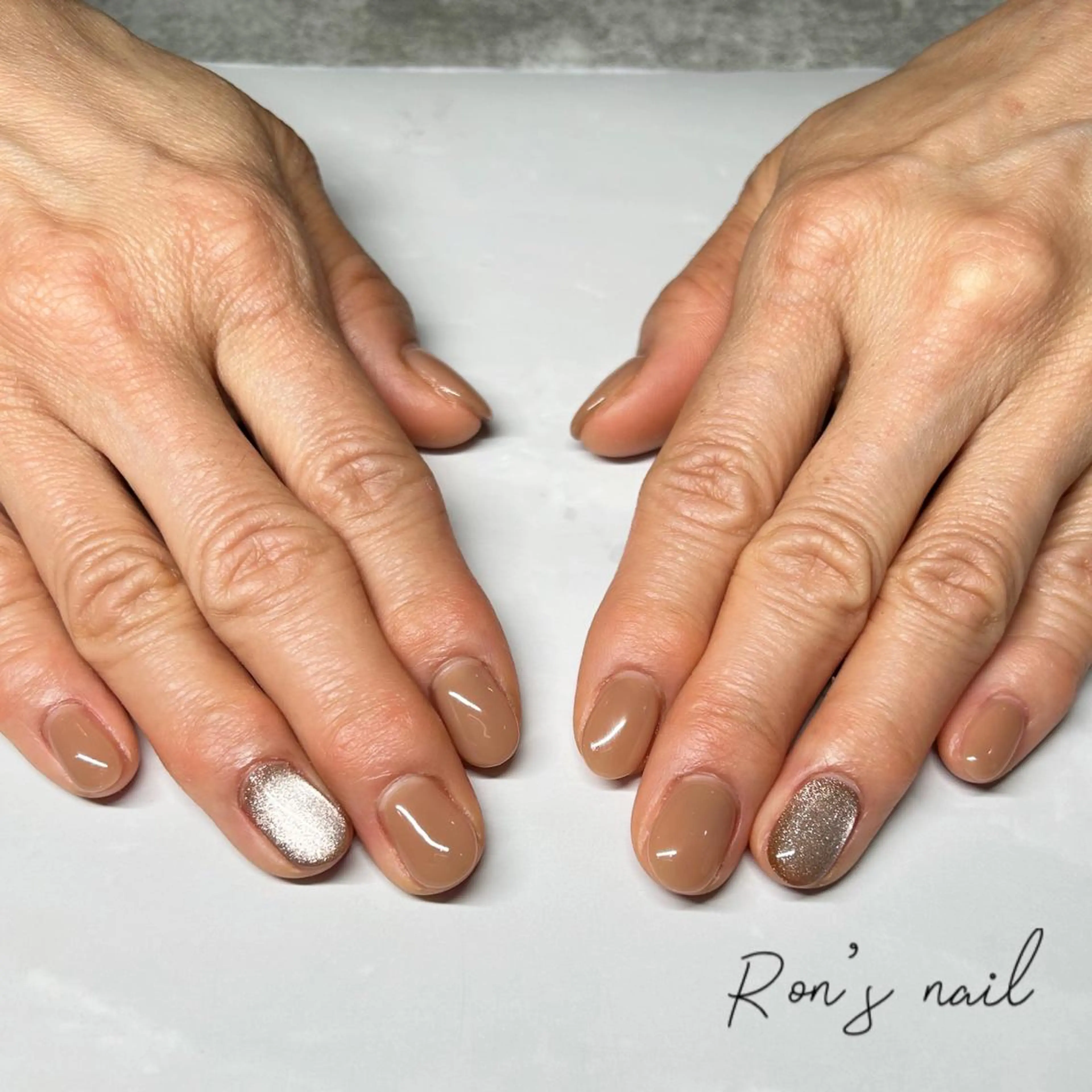ネイル マグネットネイル Ron's nail 笹岡のネイルデザイン