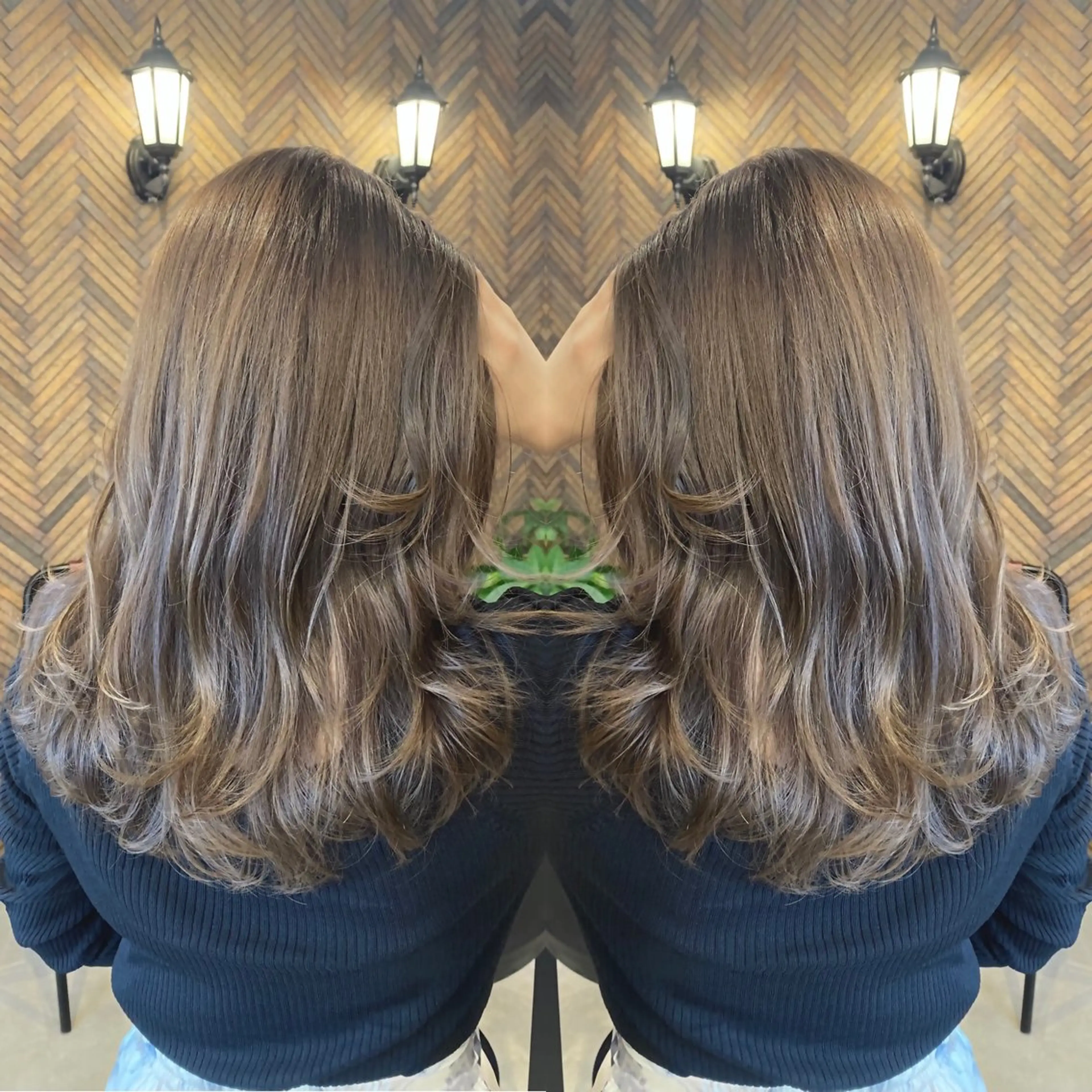 ロング カラー tocca 💜石田愛結💜のヘアスタイル