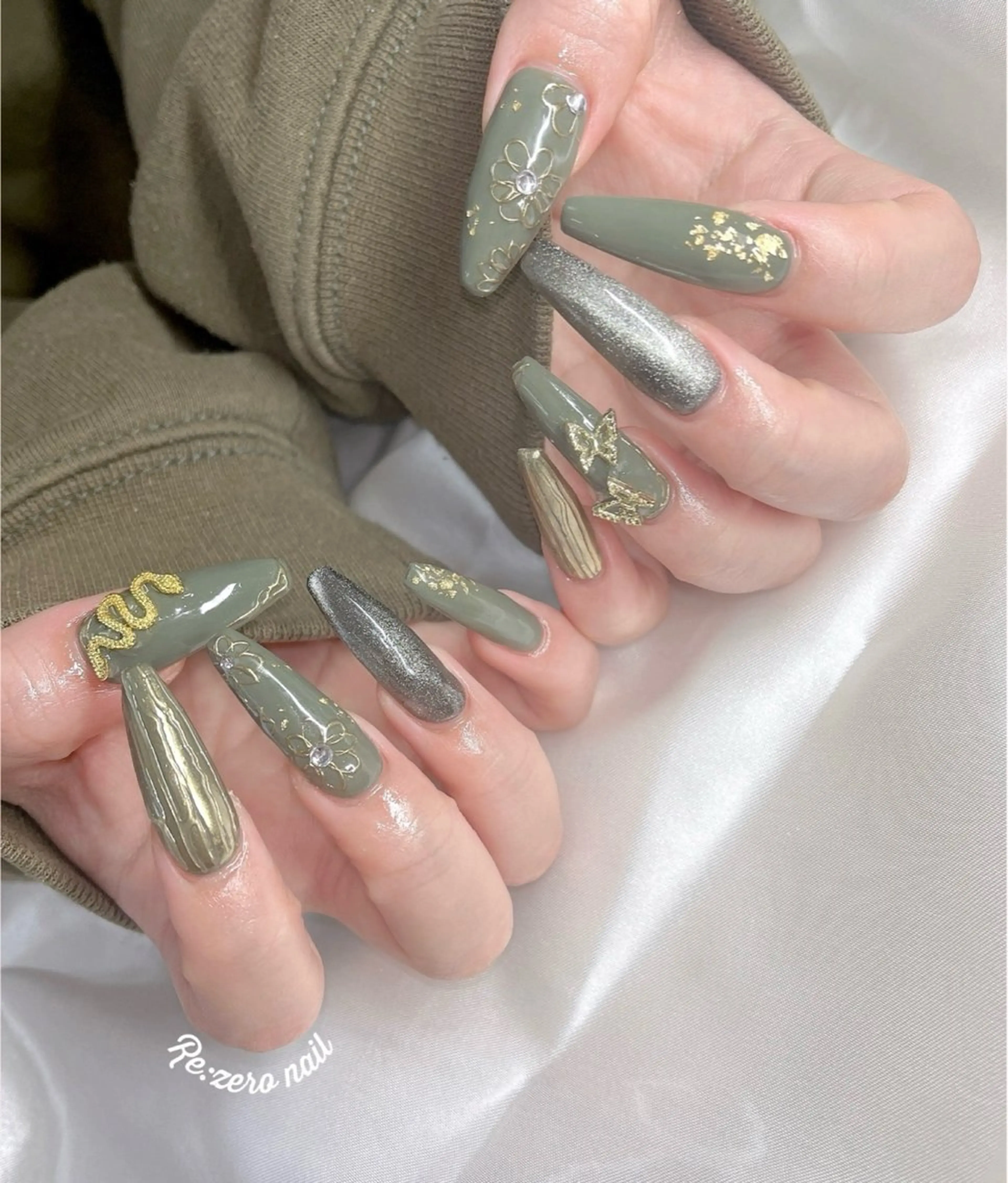 ネイル ハンドネイル Re:∅ nail /HIRAMOTOのネイルデザイン