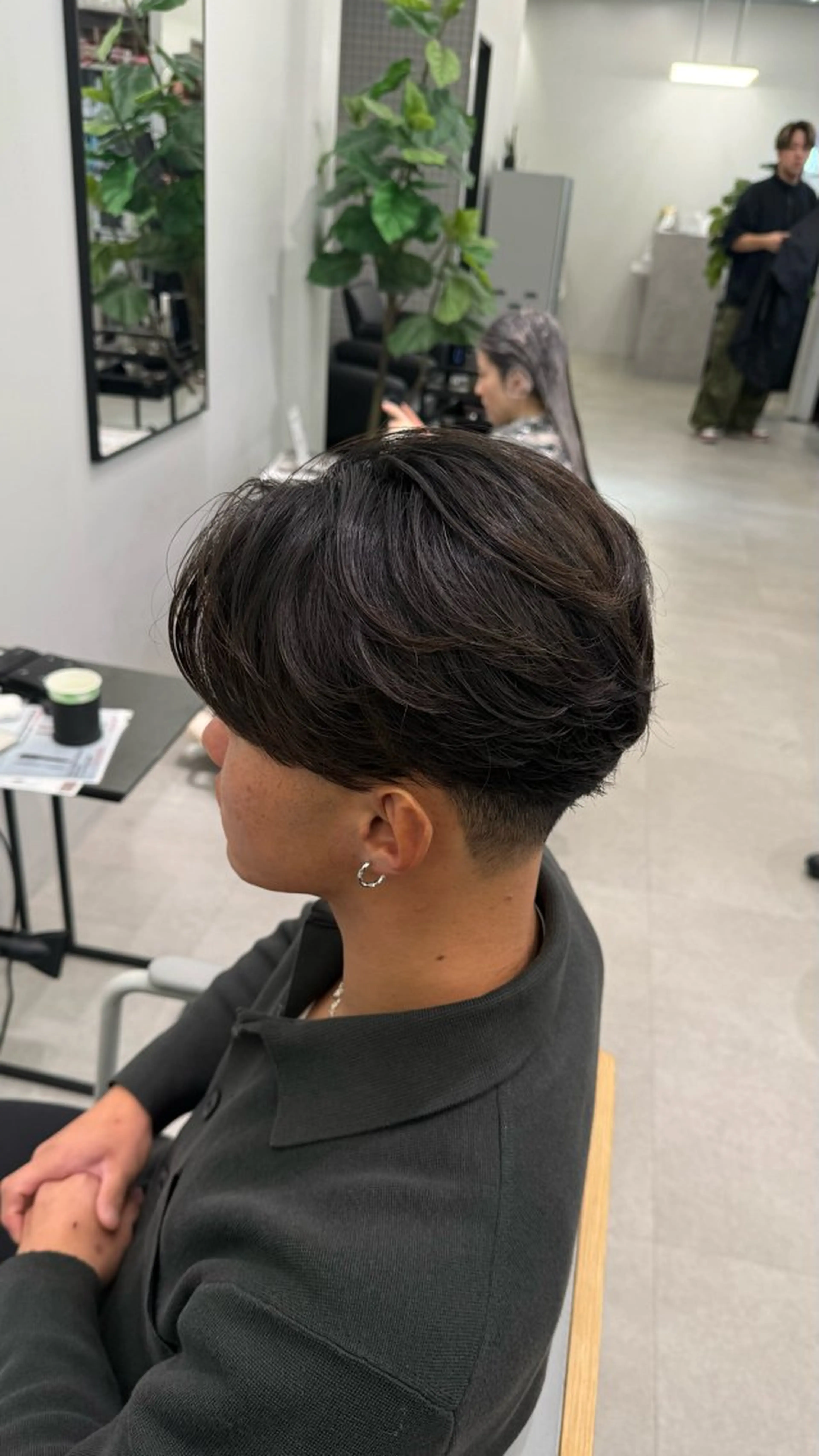 メンズ フェザーパーマ メンズパーマ Joule大分 メンズ特化植木永遠のヘアスタイル