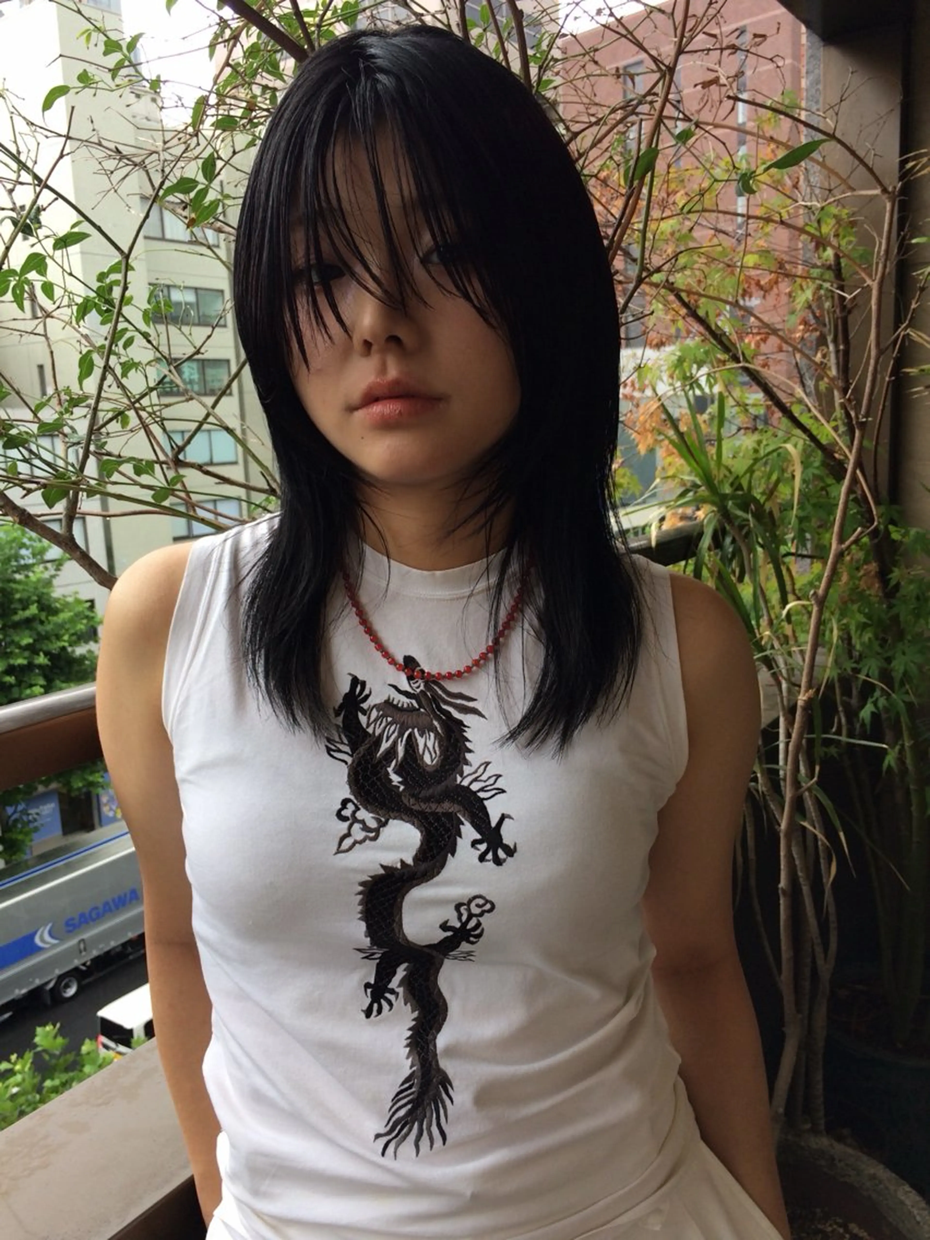 ミディアム ミディアムレイヤー レイヤーカット ﾃﾞｻﾞｲﾝｶﾗｰ /ﾕｳﾀﾏﾝ👽のヘアスタイル