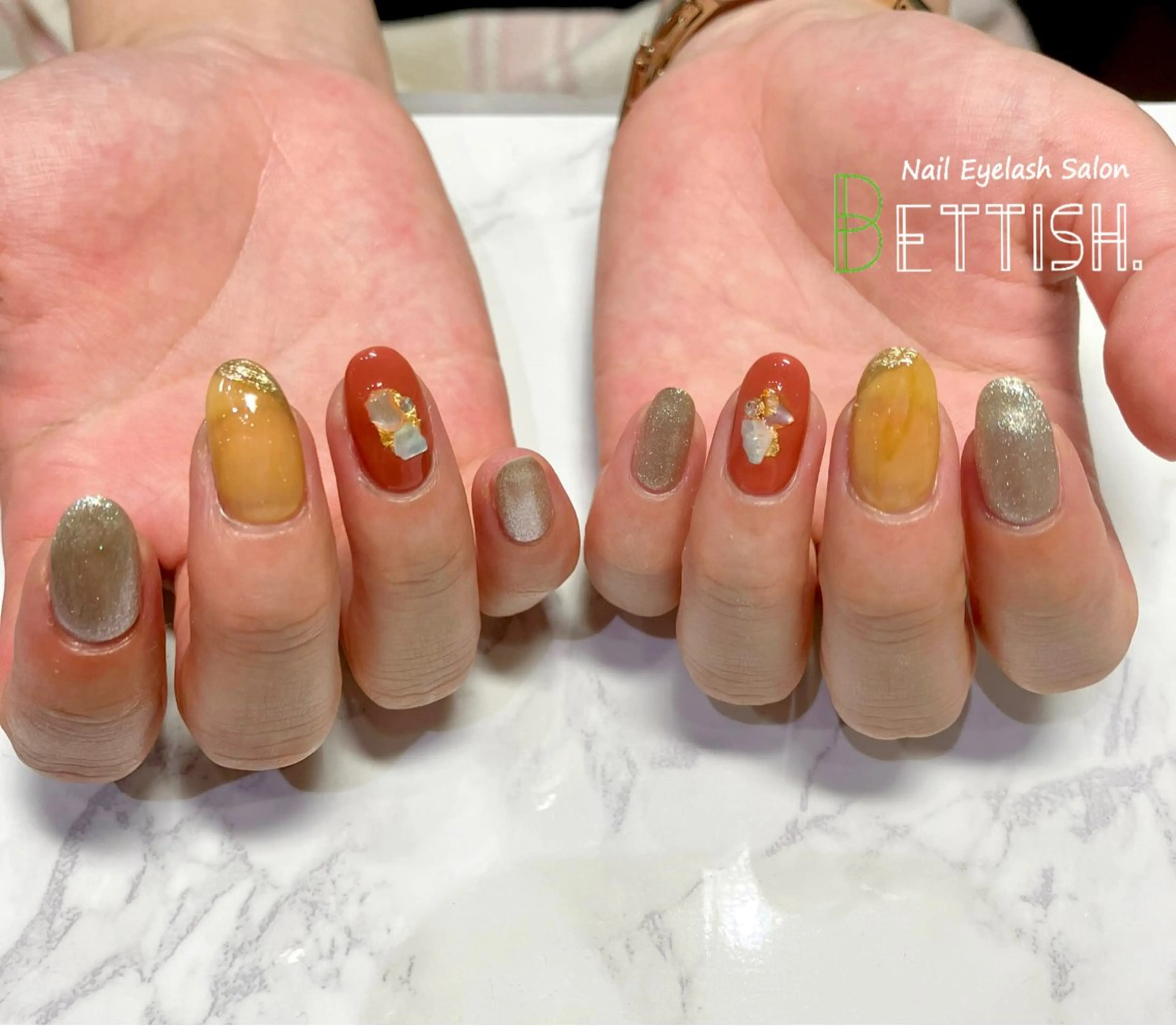 ネイル 夏ネイル ハンドネイル BETTISH. KUMIKO☺︎︎のネイルデザイン