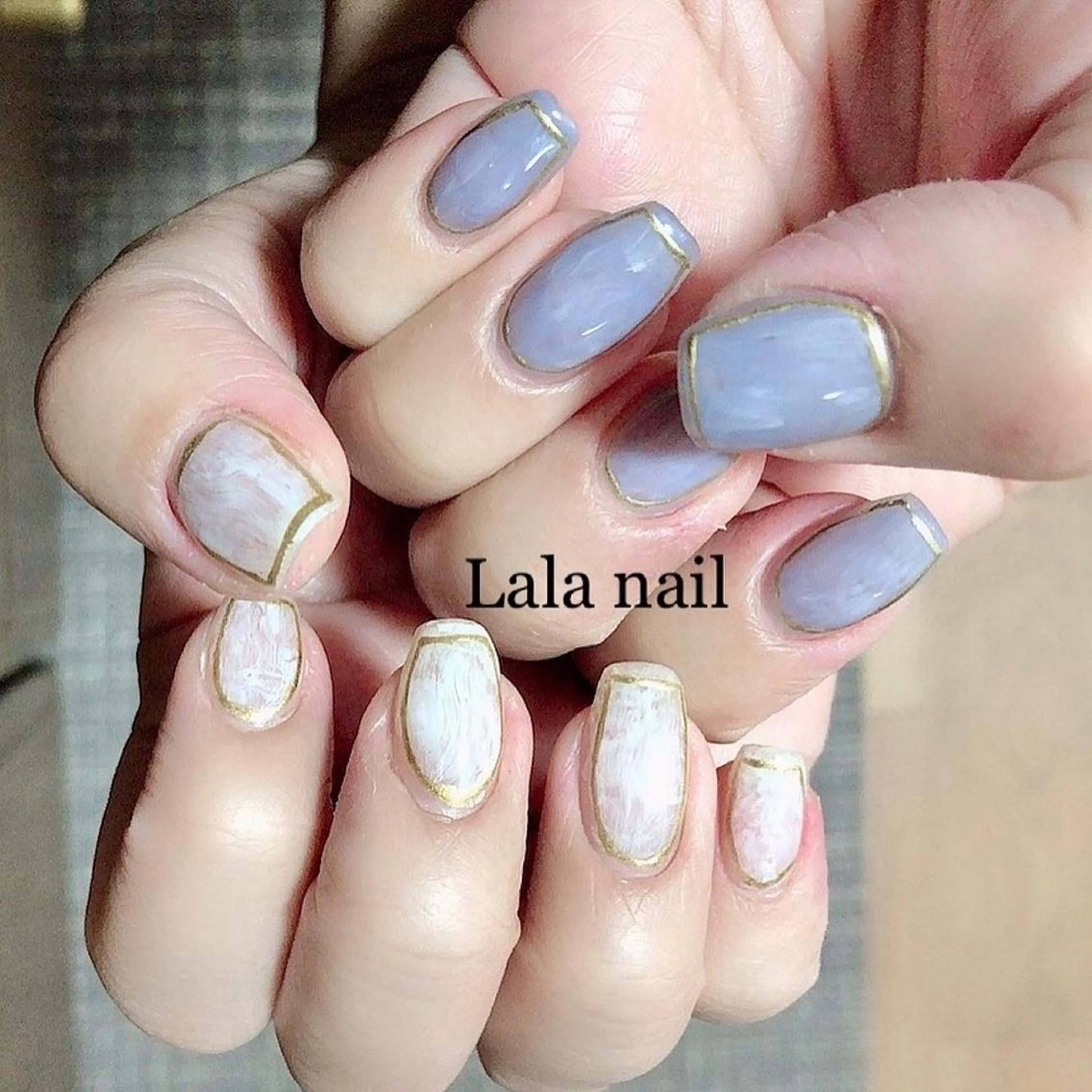 ネイル ニュアンスネイル シンプルネイル Lala nailのネイルデザイン