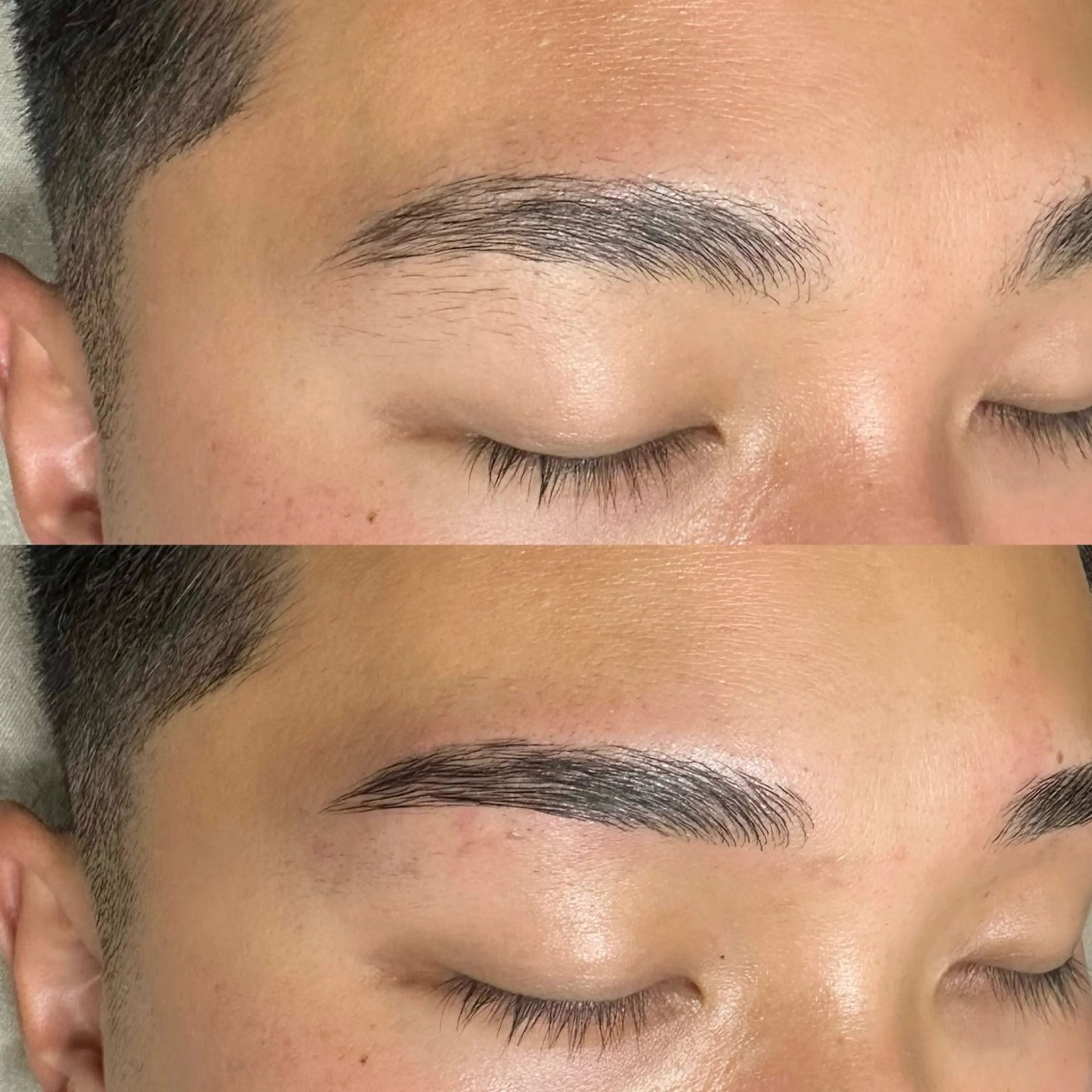 【男性専用🌿‬】眉パーマ（美容液配合コーティング、眉カット、間引き付）🌟の写真