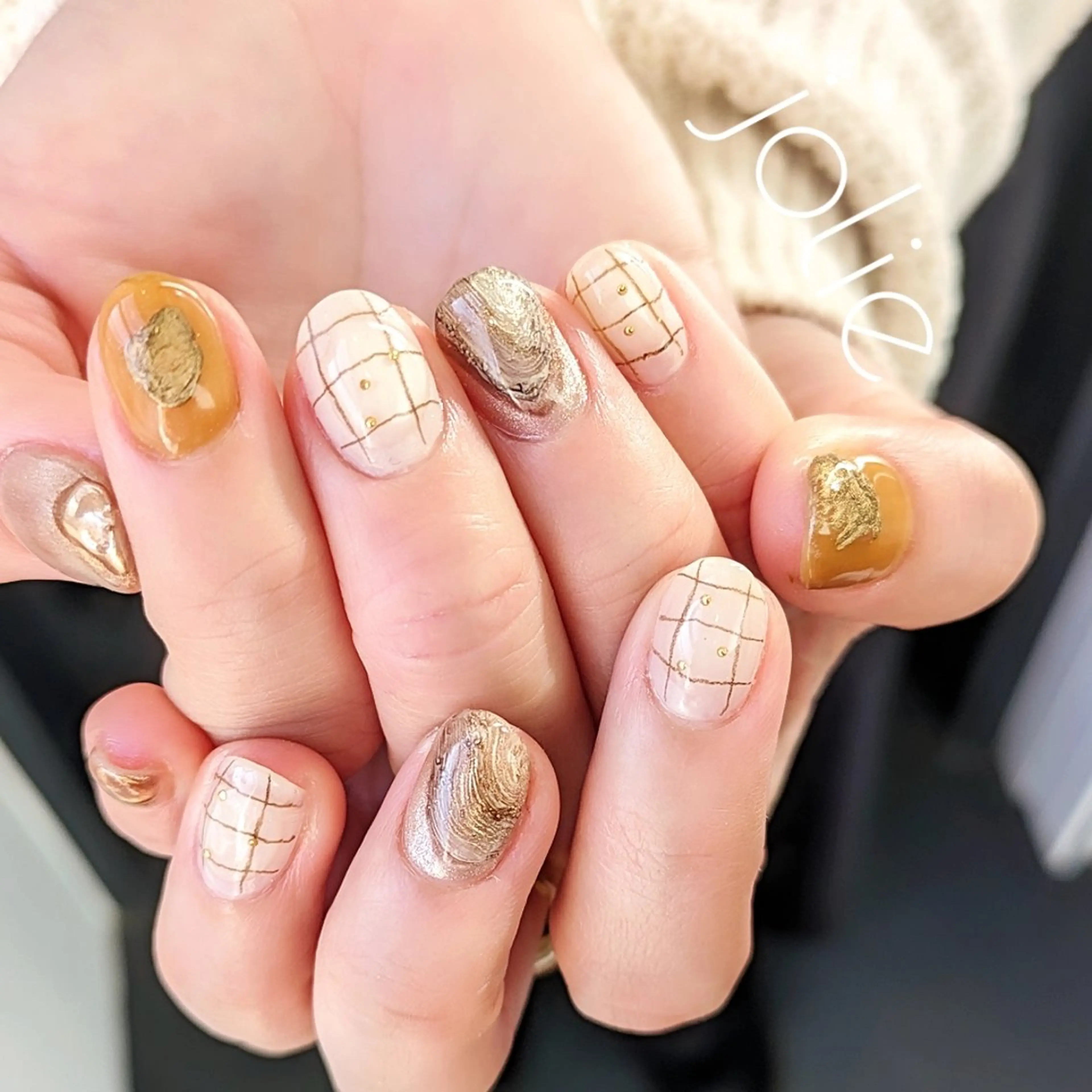 ネイル アートネイル ハンドネイル jolie  ISIHARAのネイルデザイン