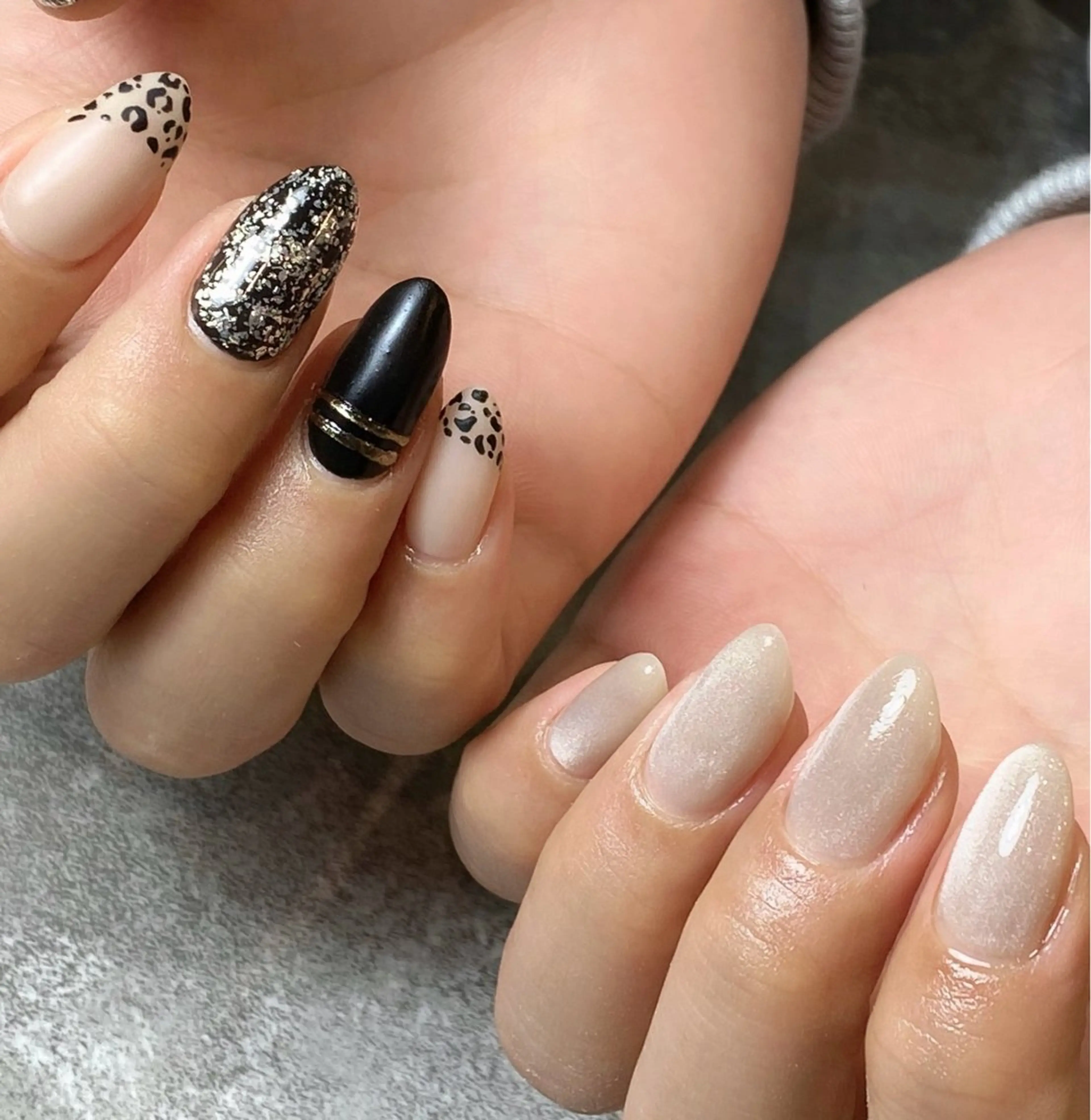 ネイル フレンチネイル マグネットネイル ハンドネイル Narumi nailのネイルデザイン