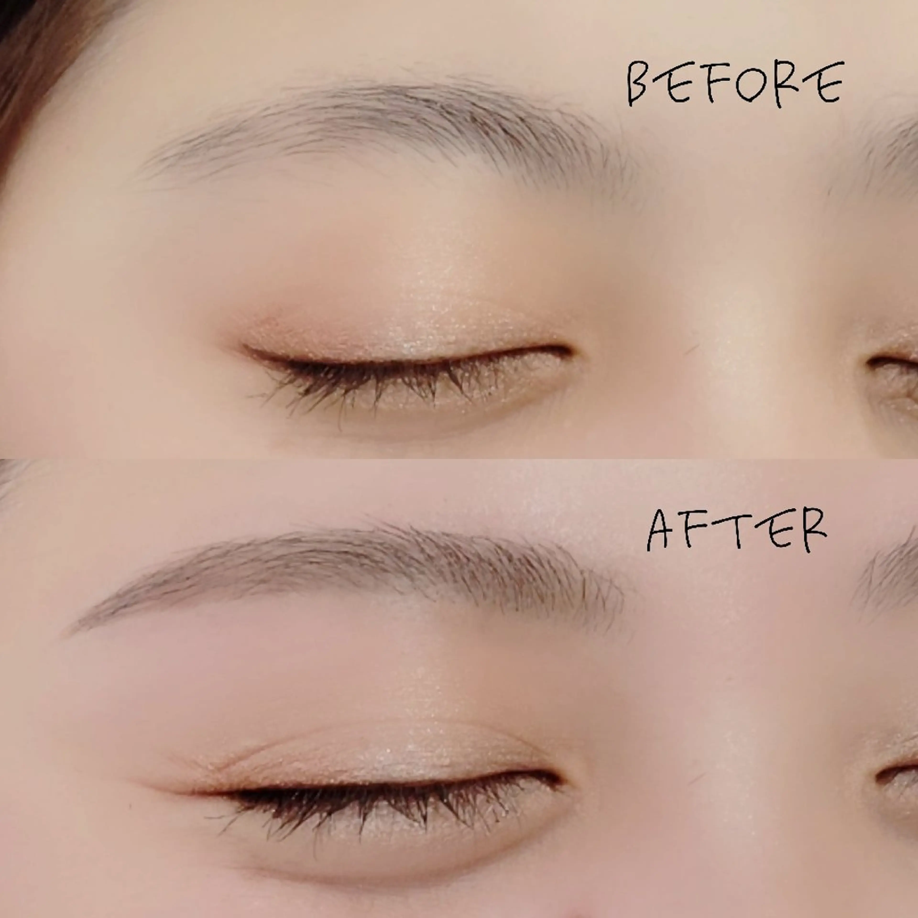 アイブロウ ハリウッドブロウリフト 眉毛ワックス脱毛 オーダーメイドまつげ ＆まゆげ.RIKAのマツエク・マツパデザイン