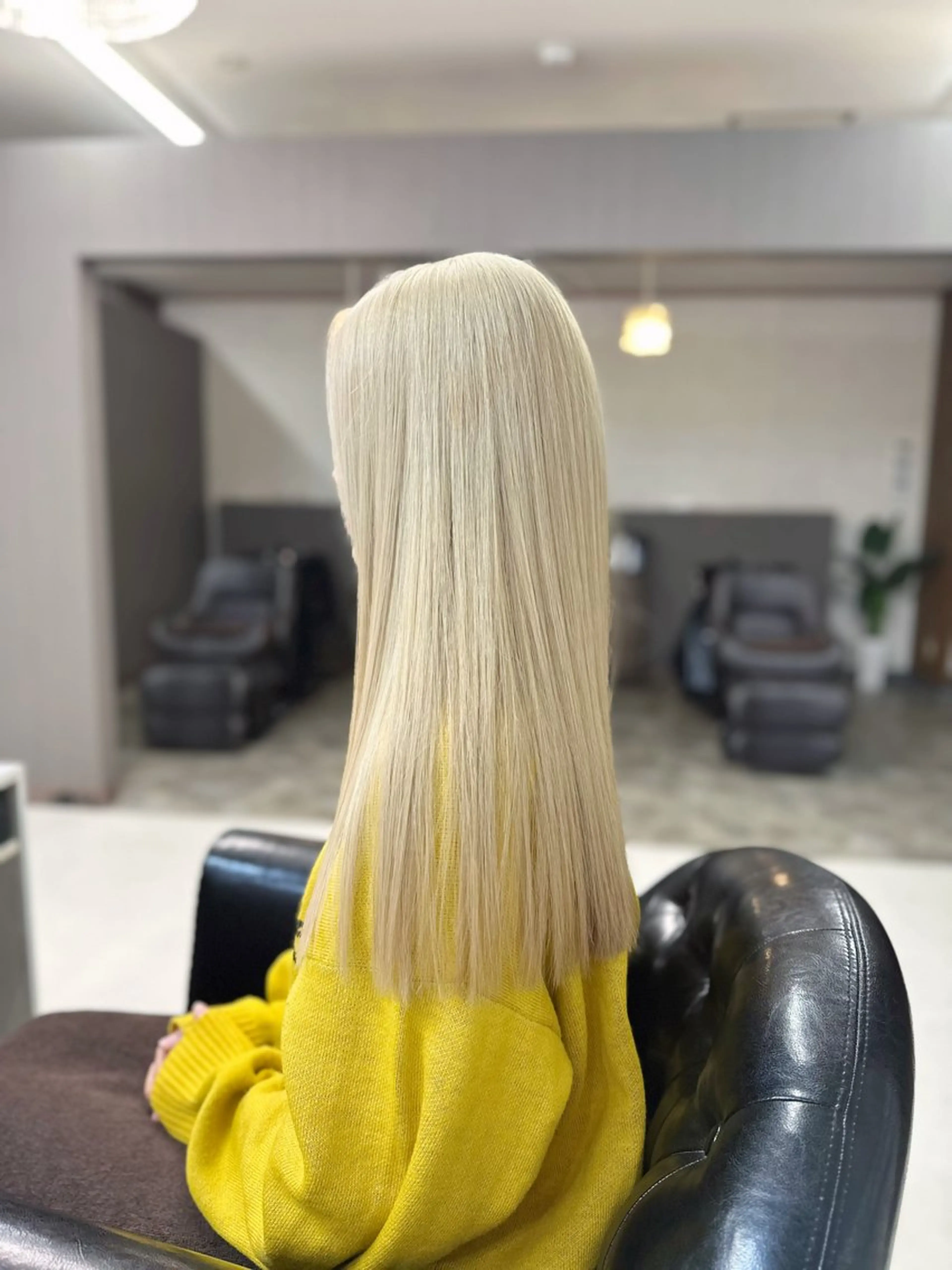 カラー ブリーチ ケアブリーチ ヘアカラー トリートメント YURI ✨のヘアスタイル