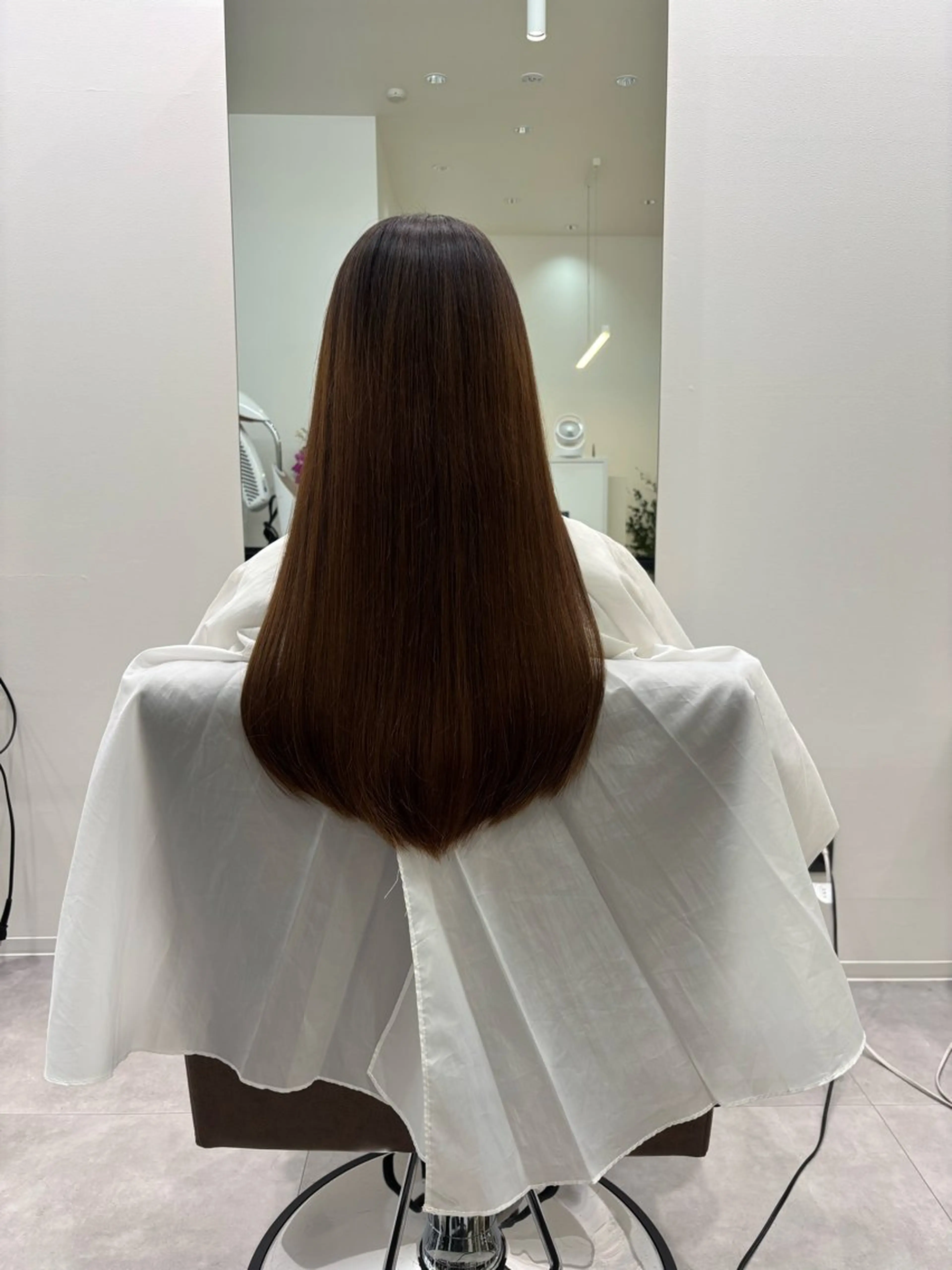 ロング ヘアアレンジ 韓国風ヘア レイヤーカット 八木 諒哉のヘアスタイル