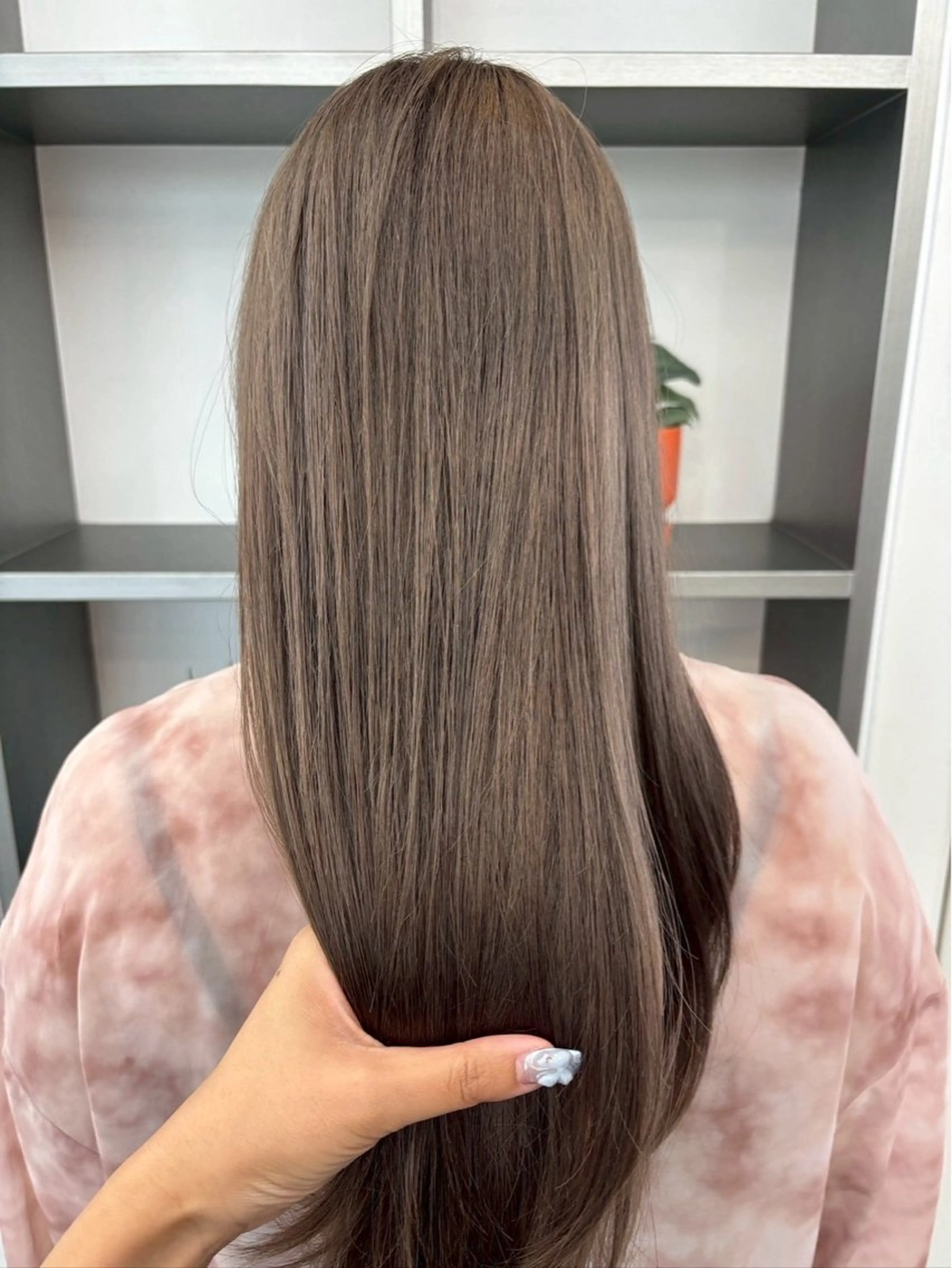 ロング カラー マオ ブリーチ /天神美容室☆꙳✧˖のヘアスタイル