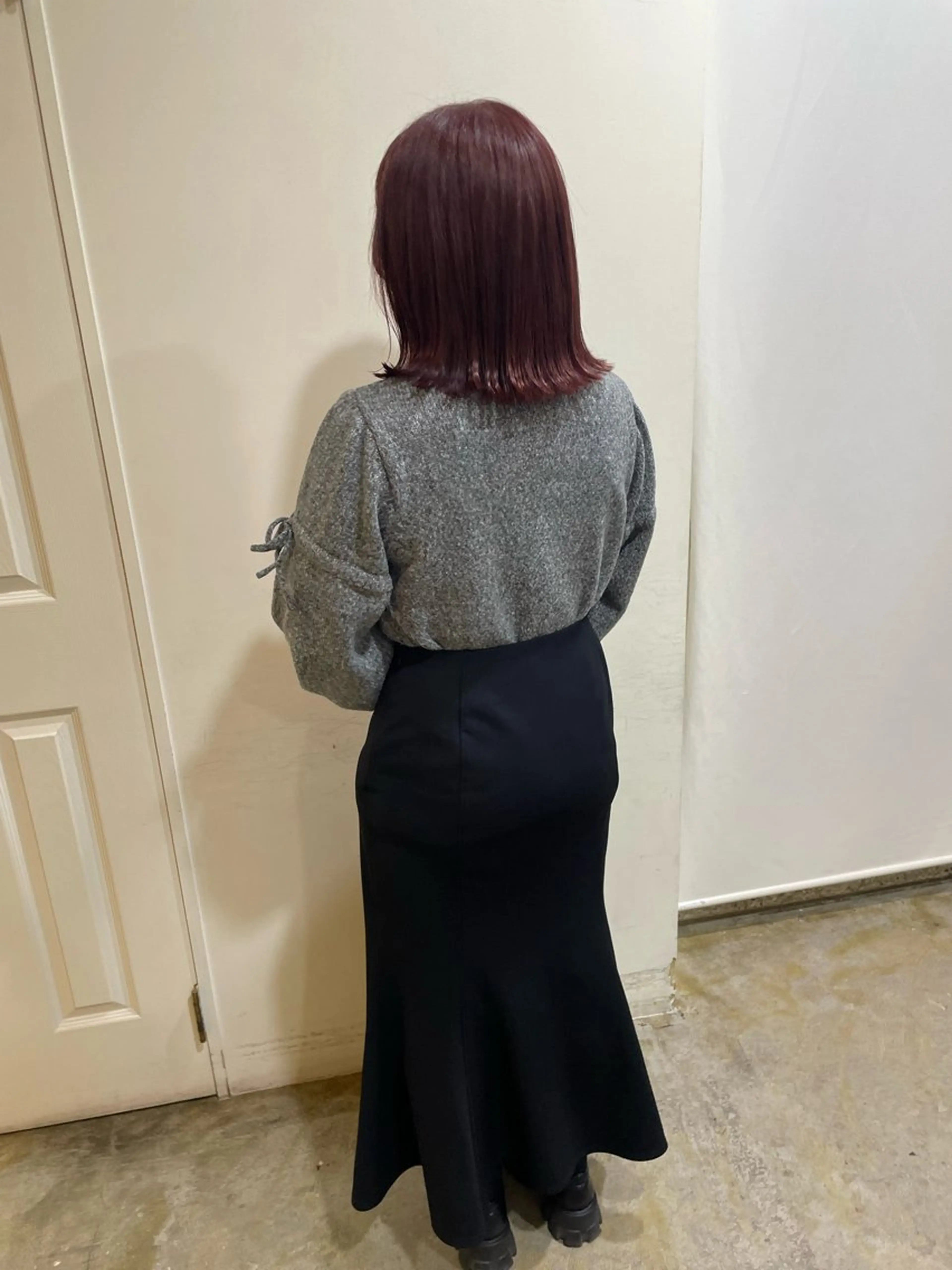 ミディアム カラー ラベンダーカラー ピンクカラー ピンクラベンダー MIOベージュカラー 柔らかいカラーのヘアスタイル