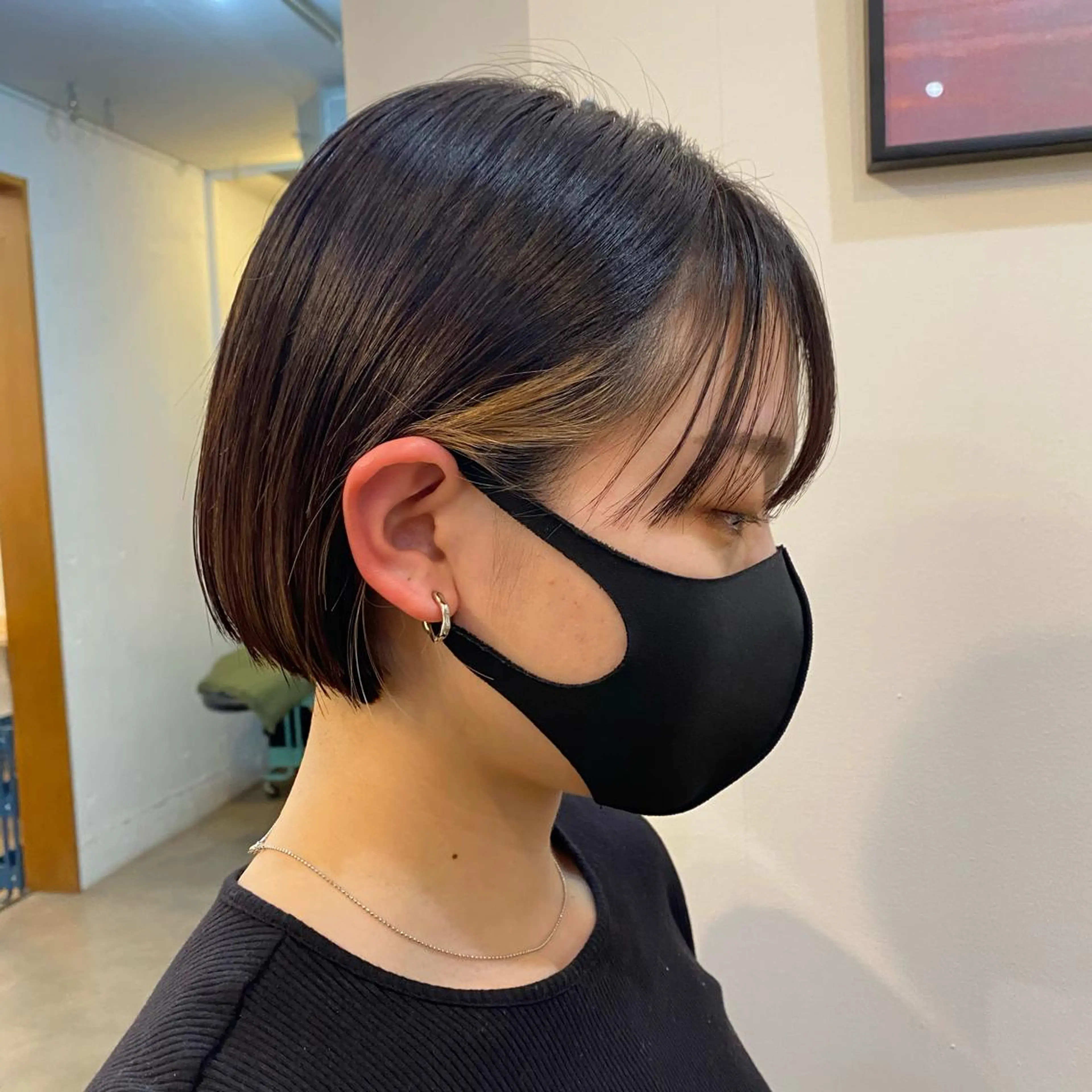 ショート カラー 🪭risa 暖色/レイヤー🪭のヘアスタイル