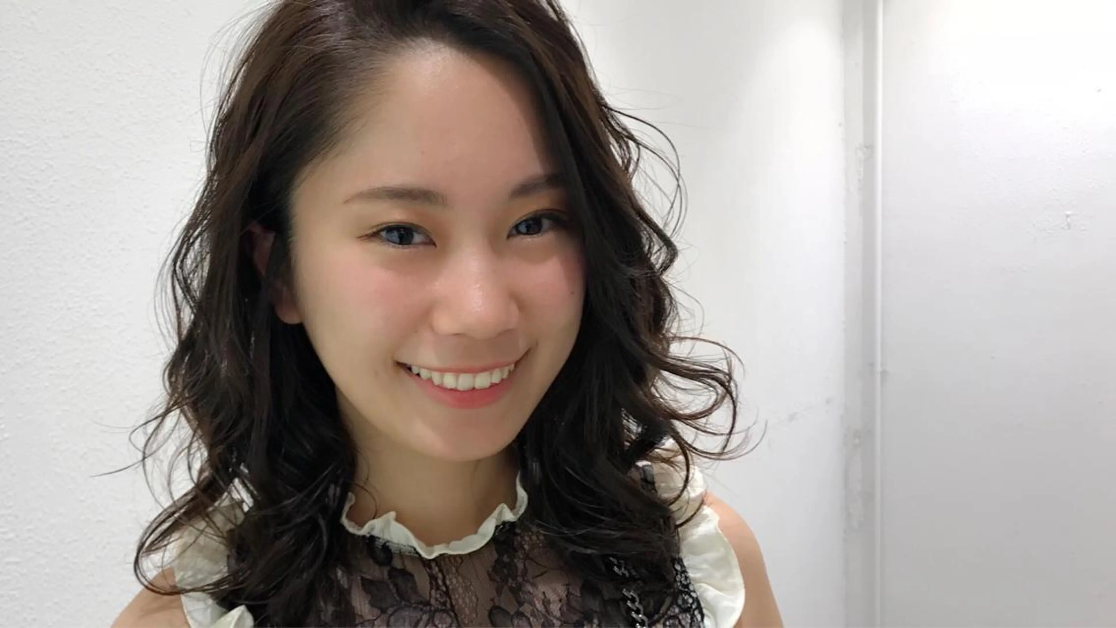 セミロング パーマ ヘアアレンジ 当日予約🆗✂︎ ウエモト　タクのヘアスタイル