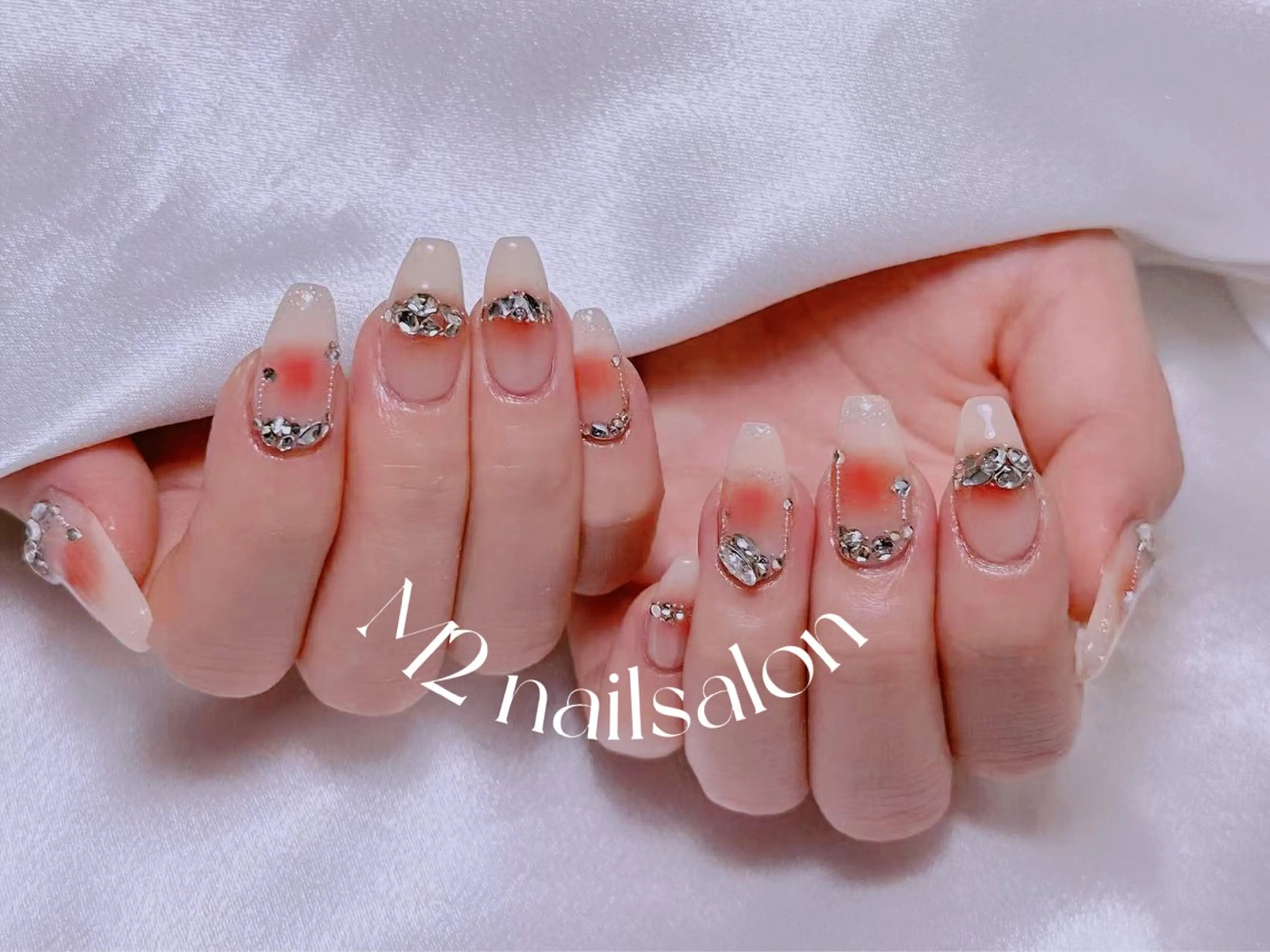 ネイル ハンドネイル 長さだし専門店 M2　rikaのネイルデザイン