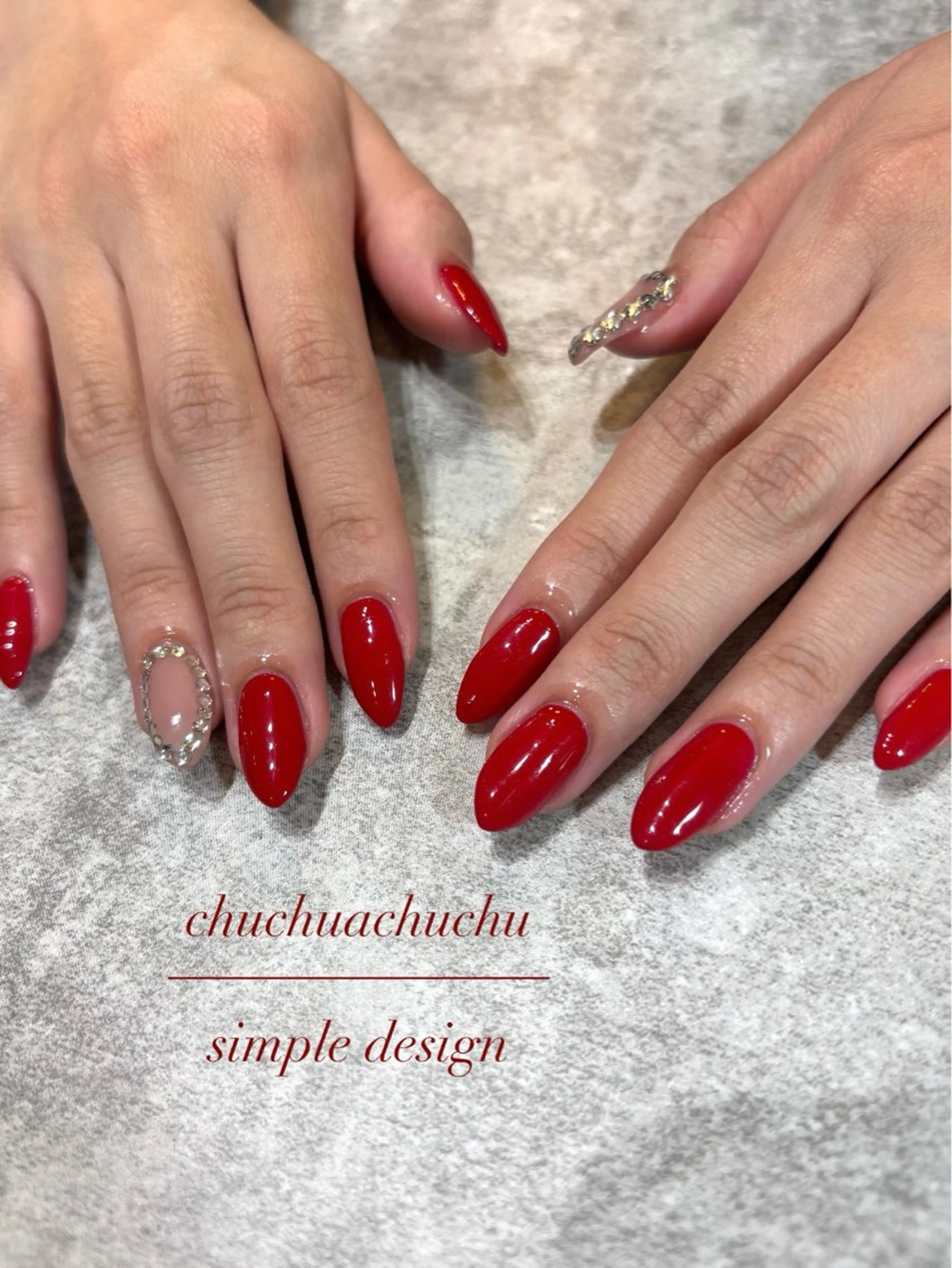 ネイル チュチュアチュチュ mareのネイルデザイン