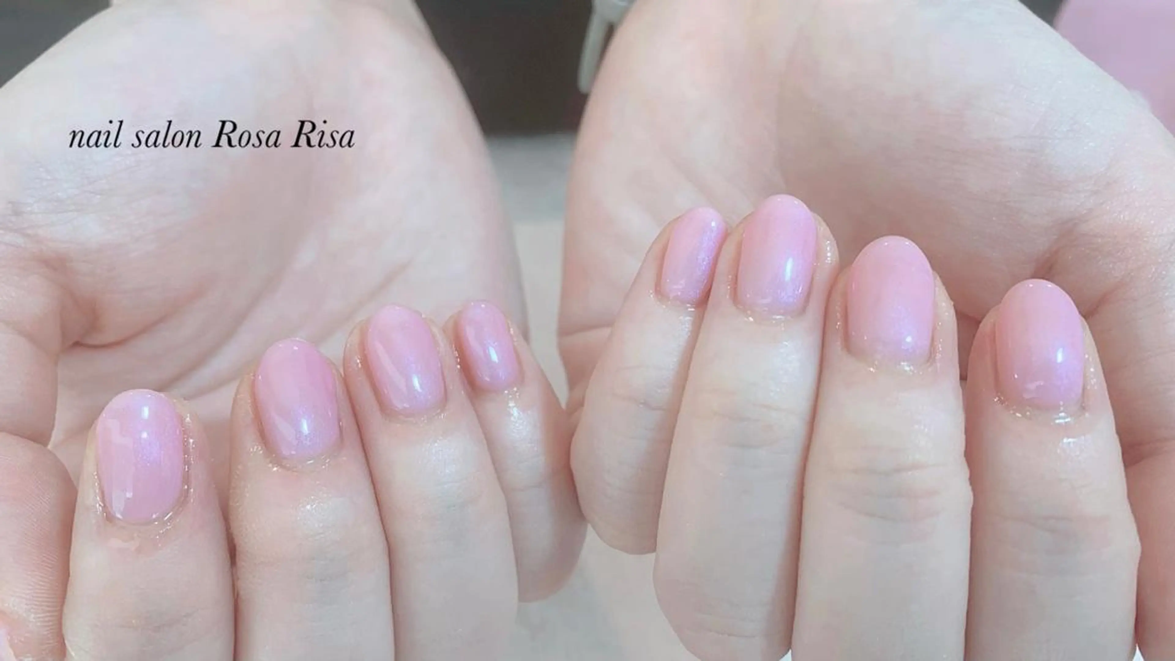 ショート ネイル ピンク ネイルスタジオ シェイクユアハンズのネイルデザイン