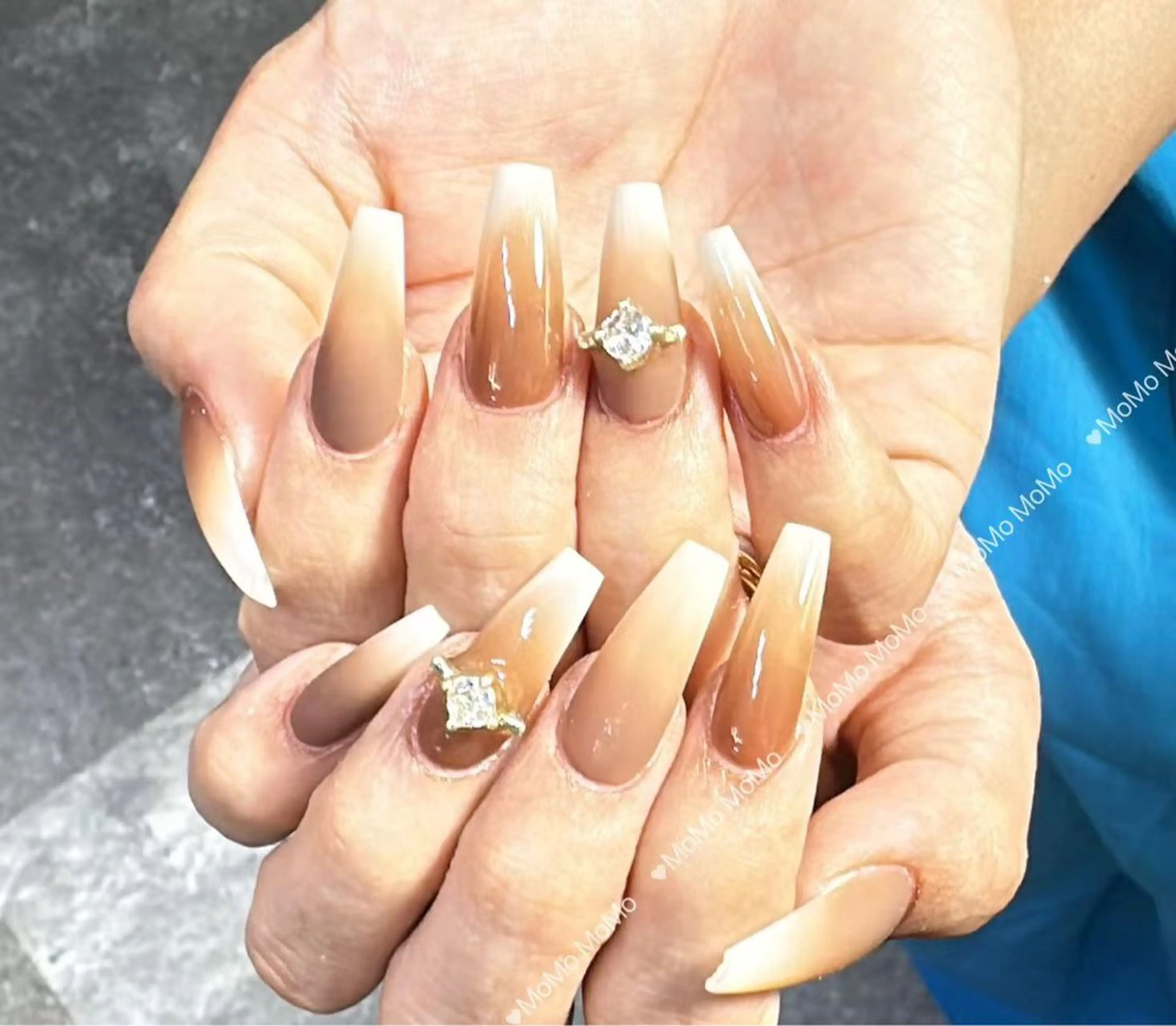 ネイル ニュアンスネイル ワンホンネイル moriki nailのネイルデザイン