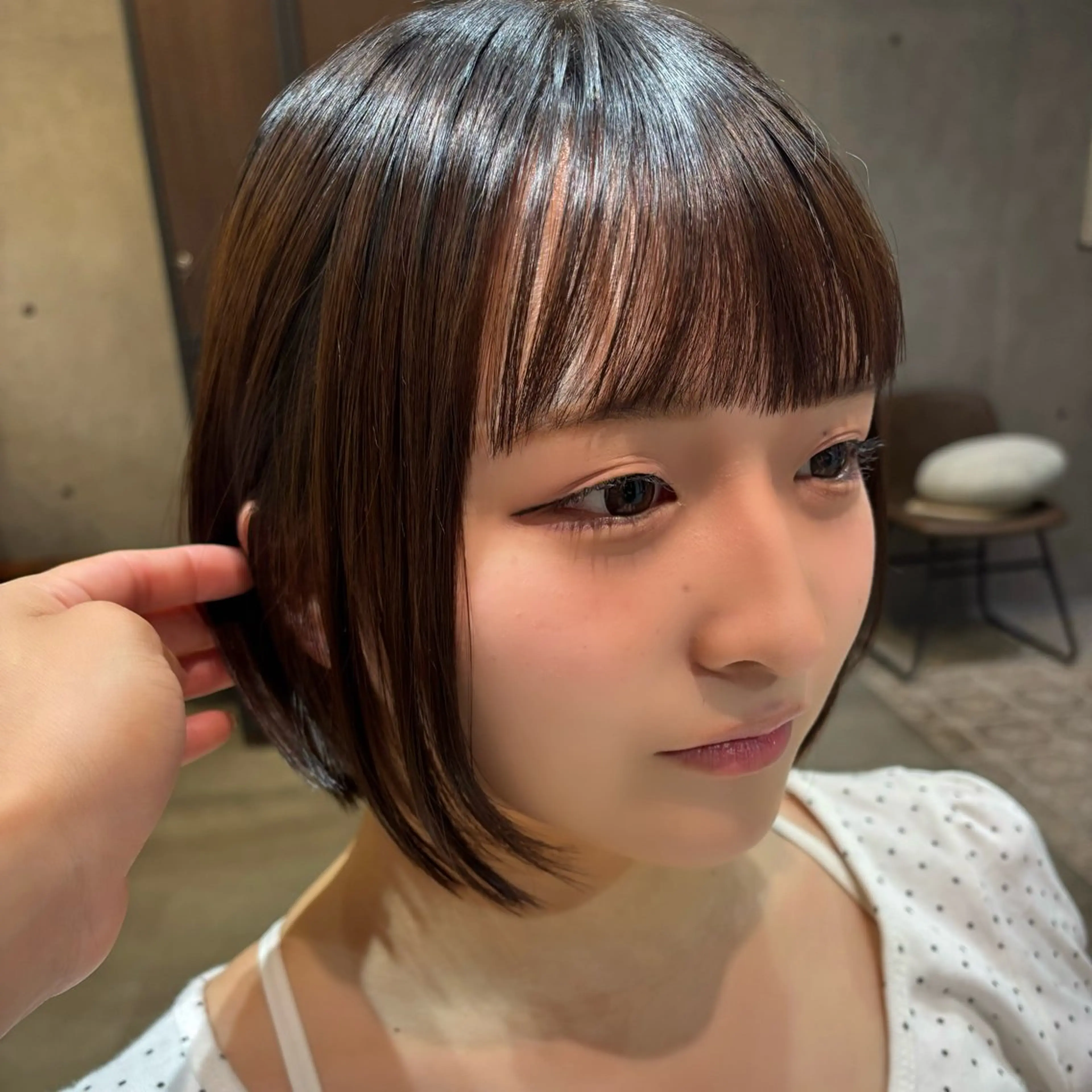 ショート ボブ 🍑おおしまくるみ 🍑暖色/ボブのヘアスタイル