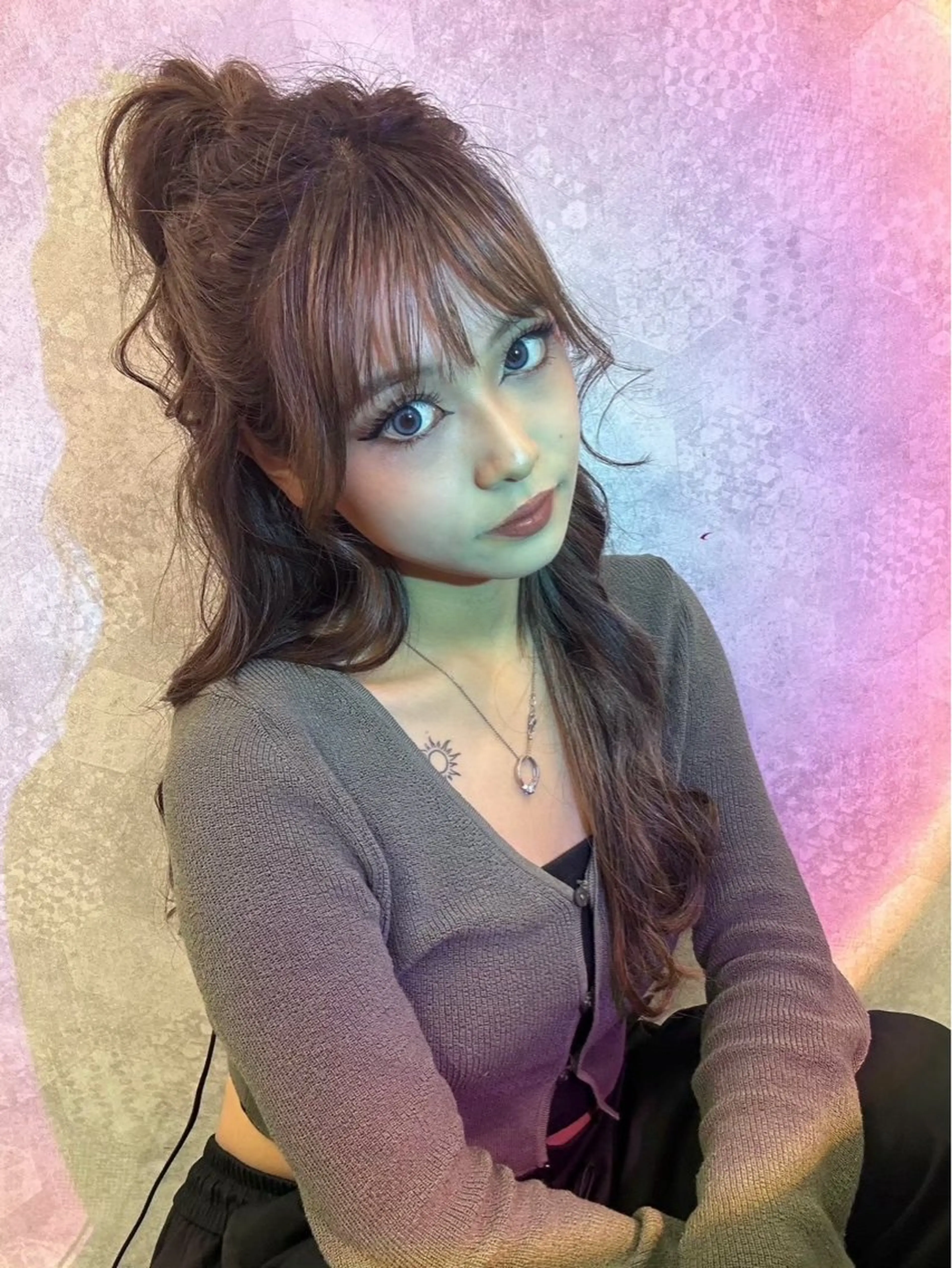 カラー 個性派カラー👶🏿 🌈MOMOKAのヘアスタイル