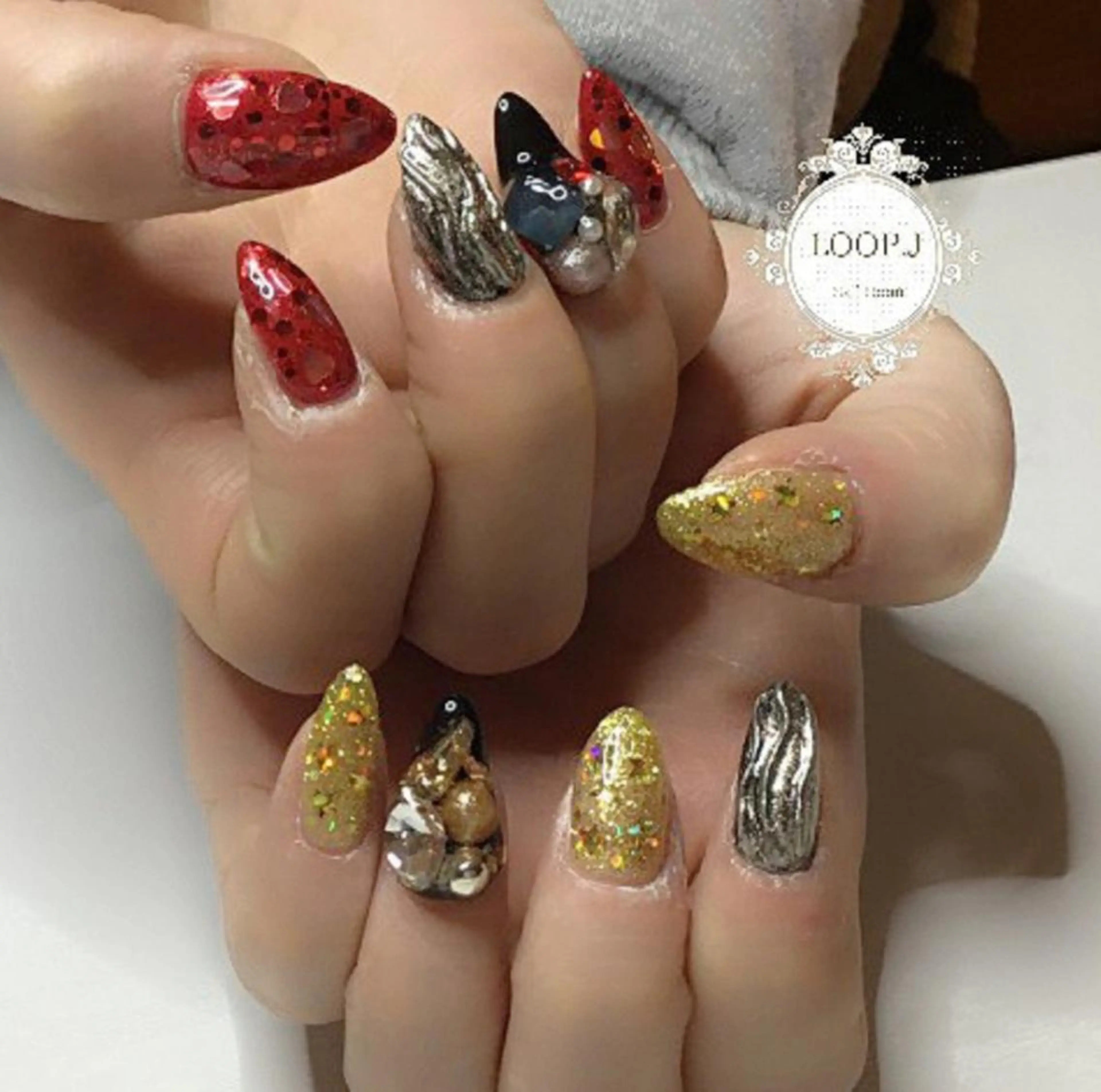 ネイル おおくぼ めぐみのネイルデザイン