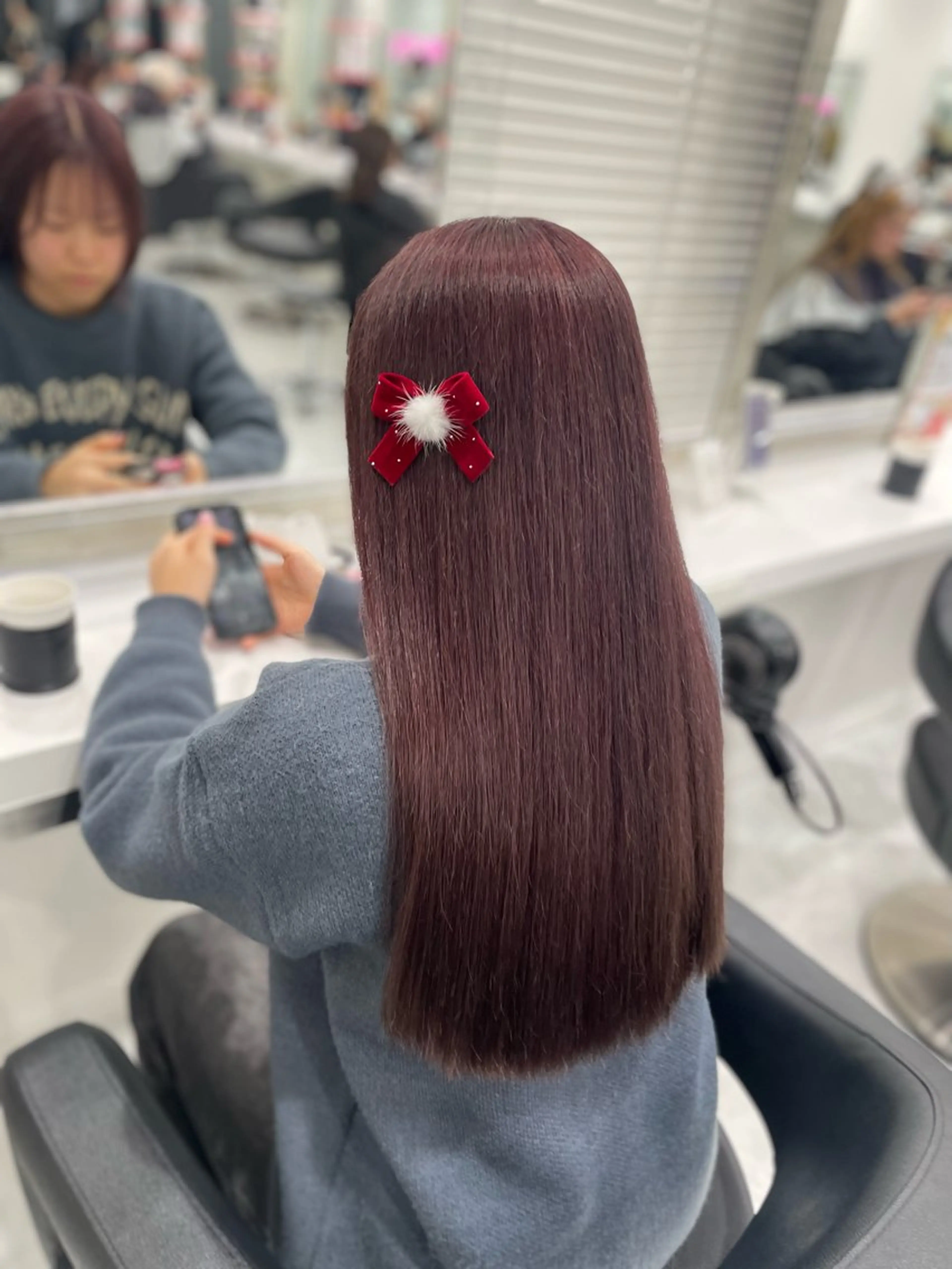ロング カラー ブリーチ ケアカラー ロング 💗トレンドモテヘア Natsumi 💗のヘアスタイル
