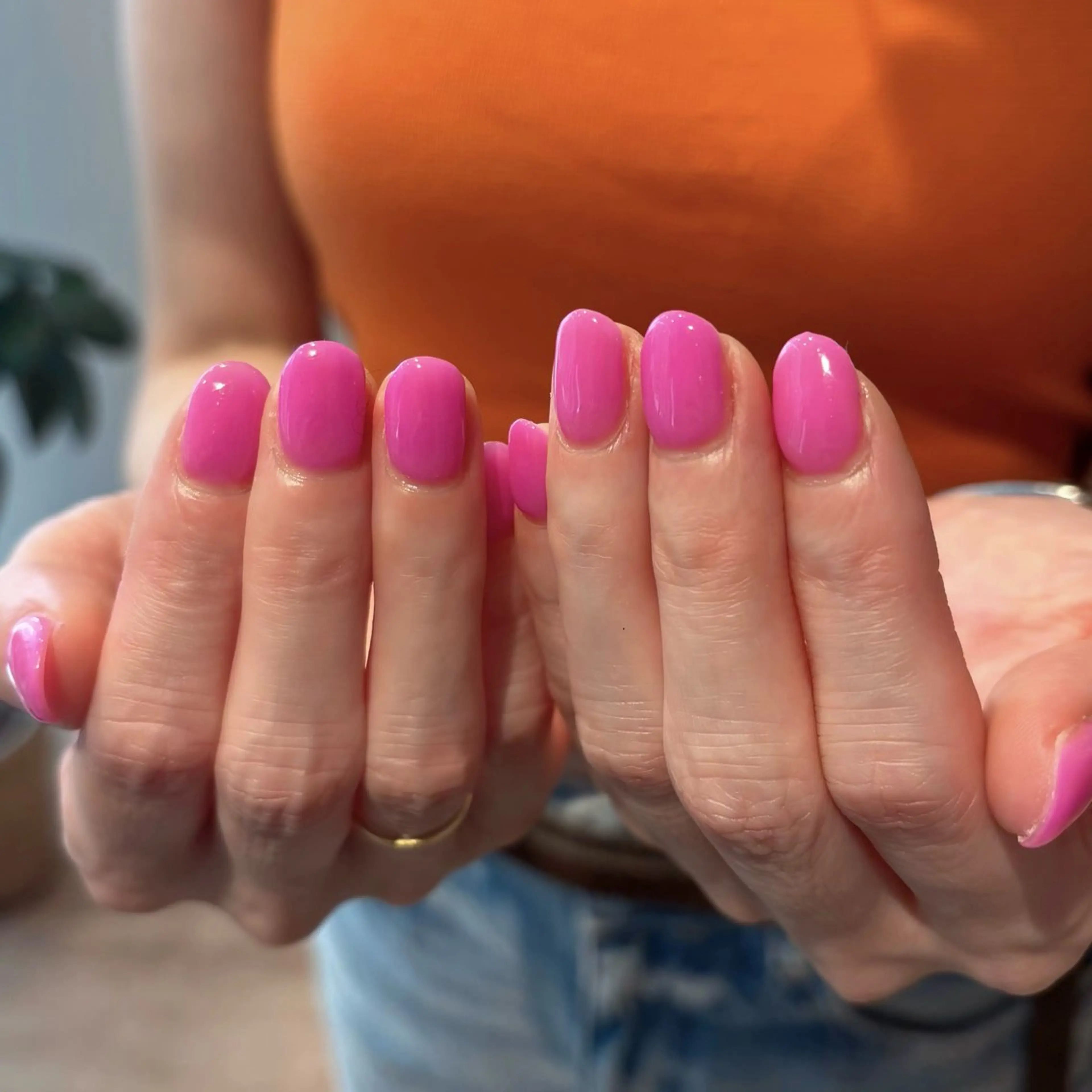 ネイル ピンク フットネイル Bianca名駅店 安田のネイルデザイン