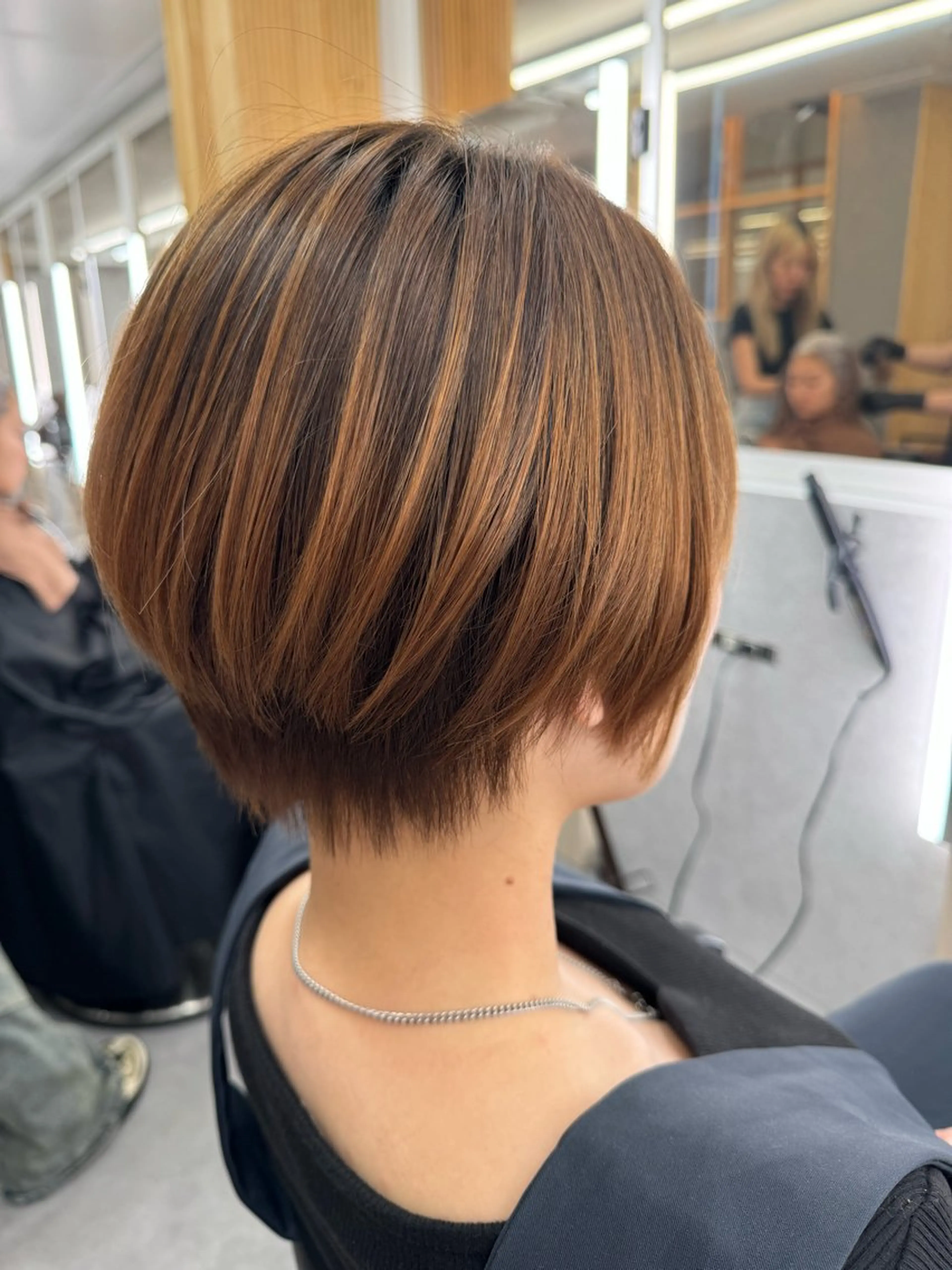 ショート 【縮毛矯正/カラー】 今野寛己のヘアスタイル