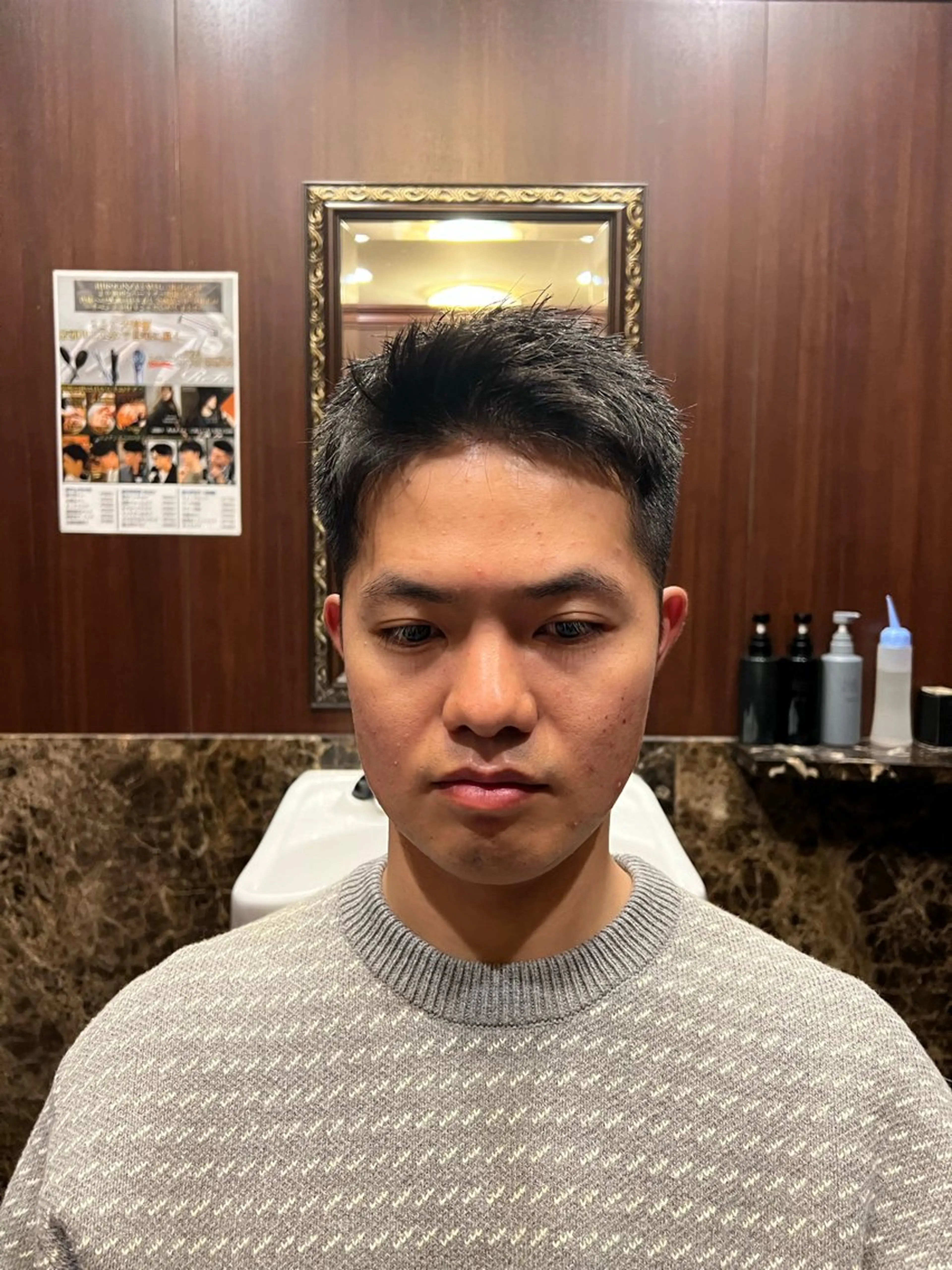 ショート 秋山 琳太のヘアスタイル