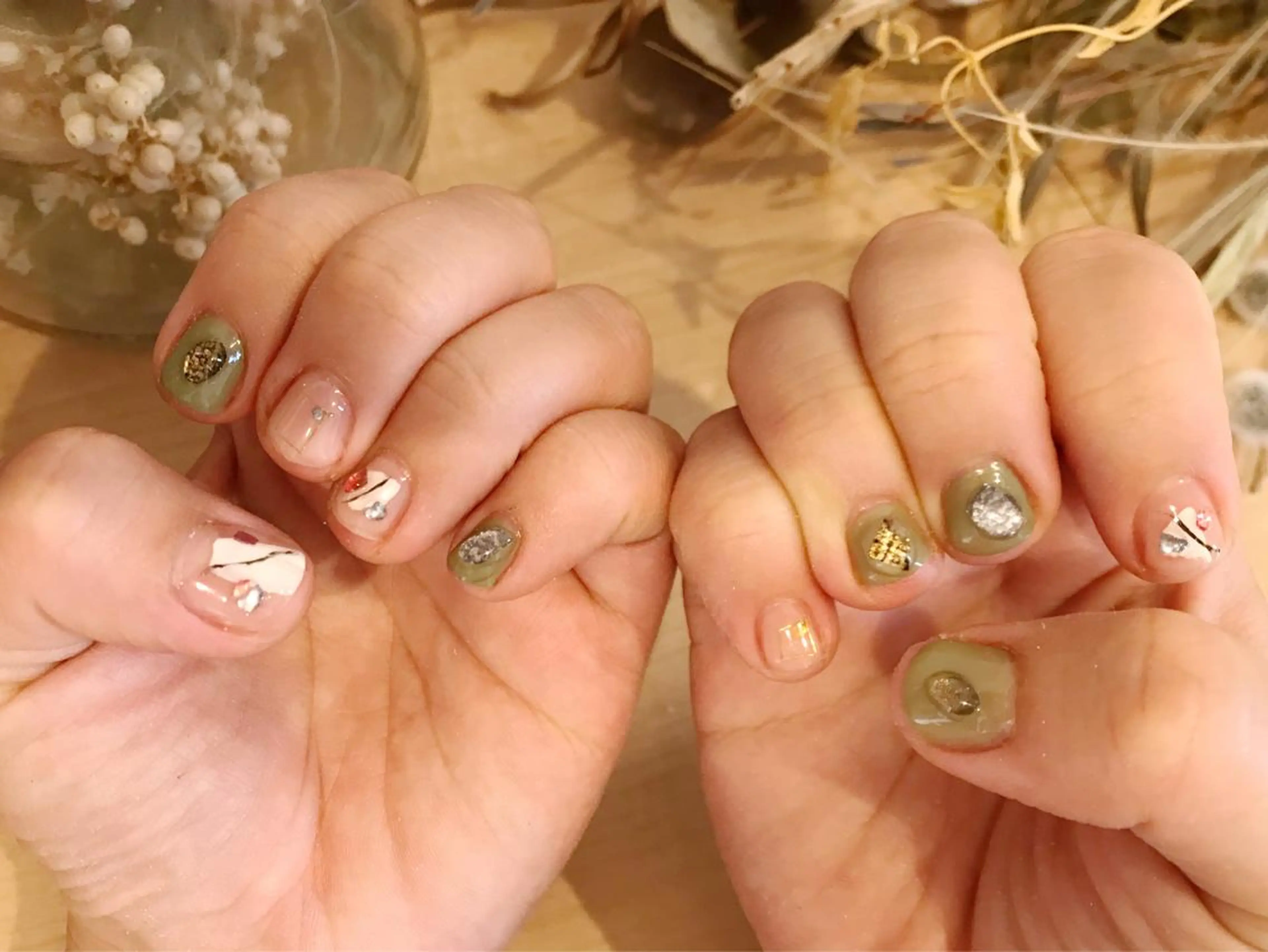 ネイル ハンドネイル フットネイル rebon＊ natsukiのネイルデザイン